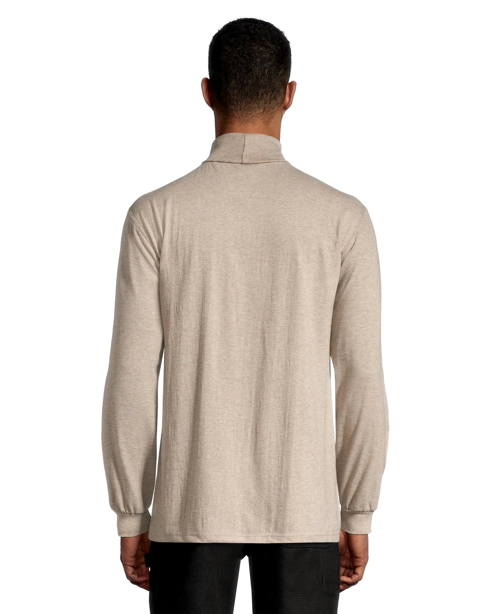 Aggressor Men's Straight Cut Ribbed Turtleneck