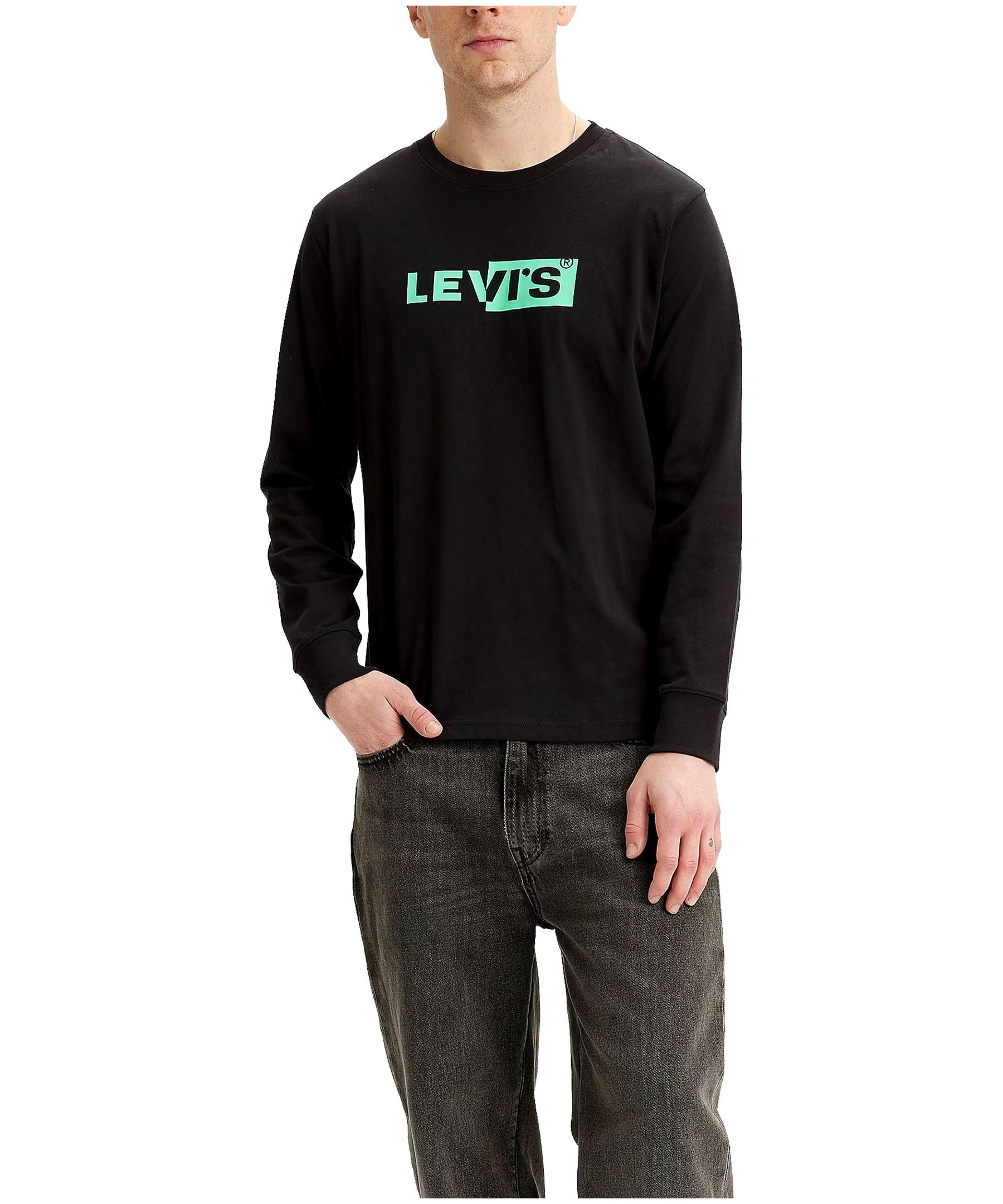 Levi's Men's Relaxed Fit Long Sleeve Graphic T Shirt