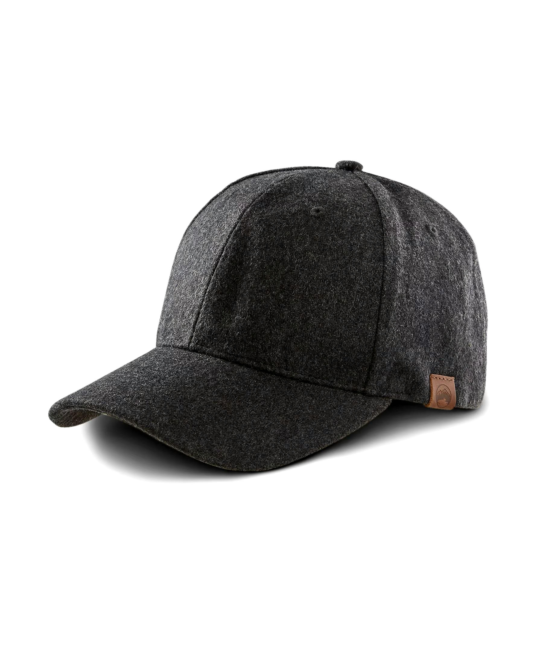 WindRiver Men's Heritage Wool Blend Solid Cap
