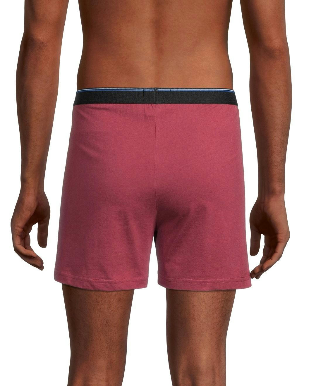 Denver Hayes Men's 2 Pack Yarn Dye Loose Fit Boxer Briefs