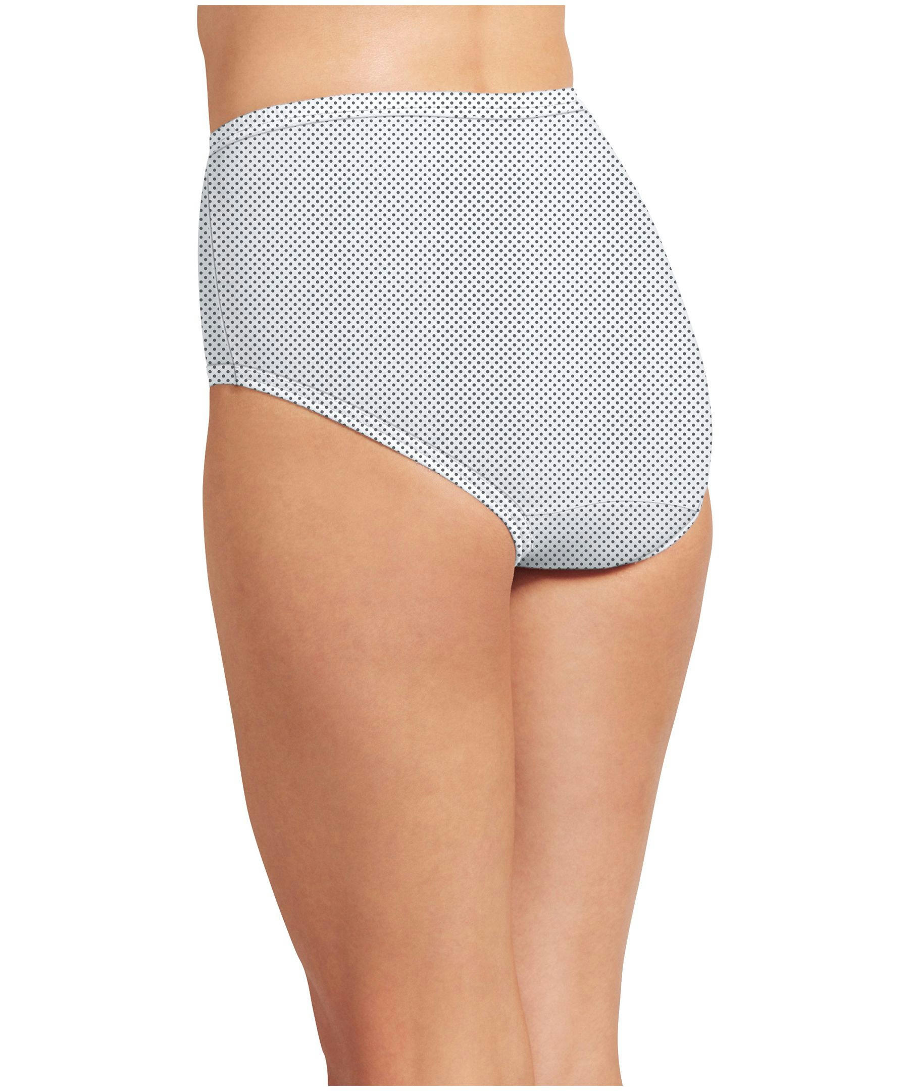 Jockey Women's 3 Pack Basic Briefs Underwear - Extended Size