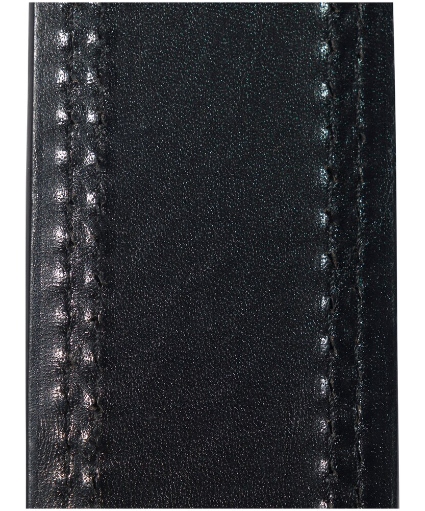 Carhartt Men's Oil Finish Leather Reversible Belt - Brown Black