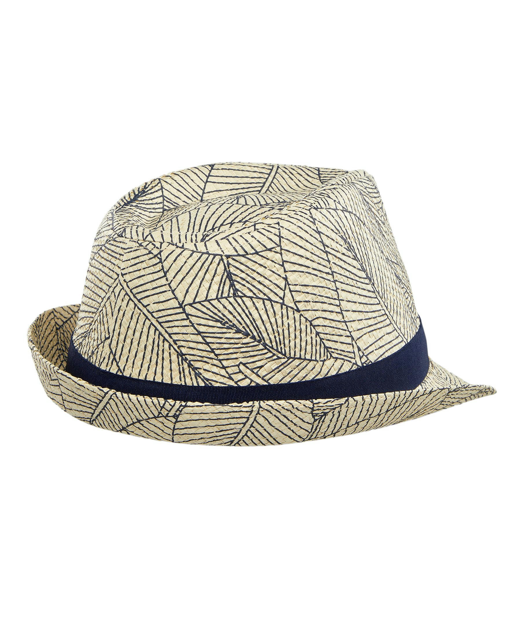 FarWest Printed Fedora Hat