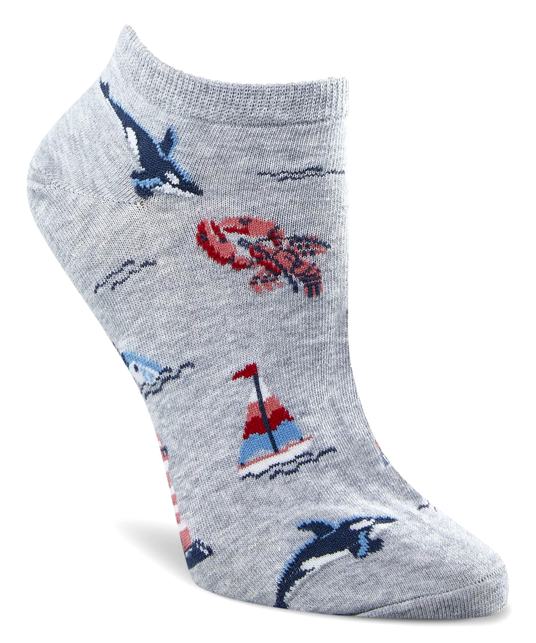 Denver Hayes Women's Patterned Low Cut Socks