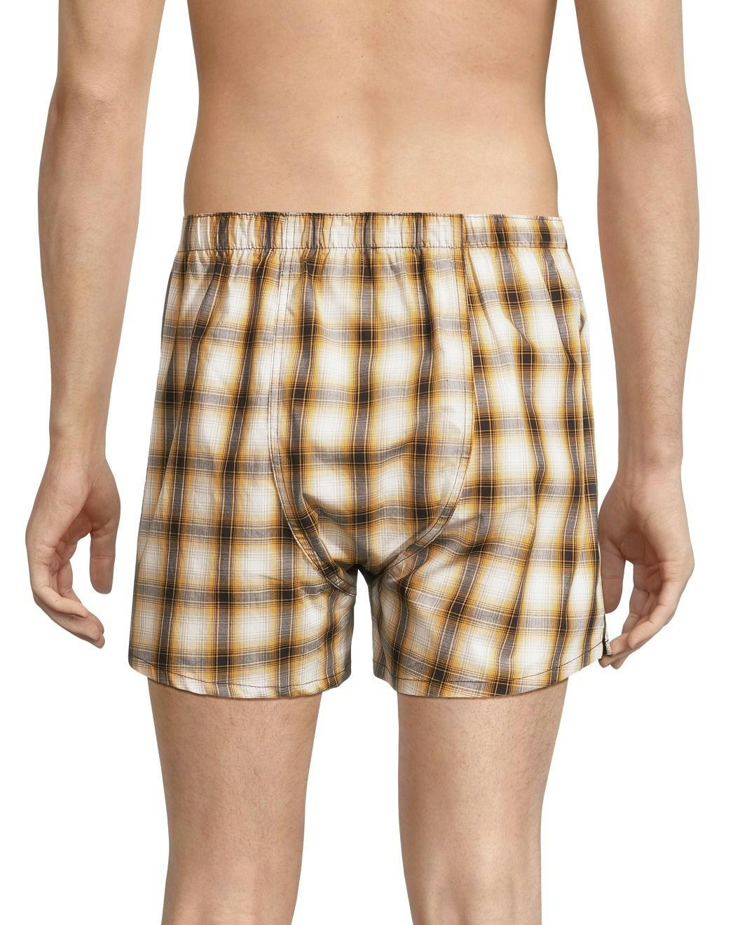 Denver Hayes Men's 2 Pack Woven Boxer