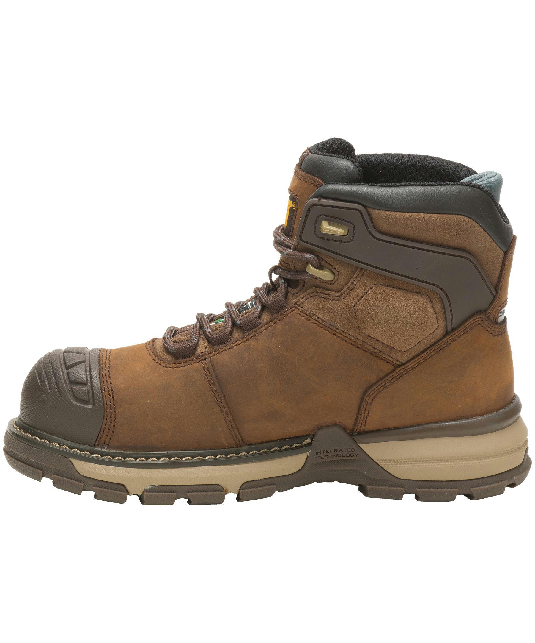 CAT Women's Excavator Superlite 6 Inch Composite Toe Composite Plate Waterproof Work Boot