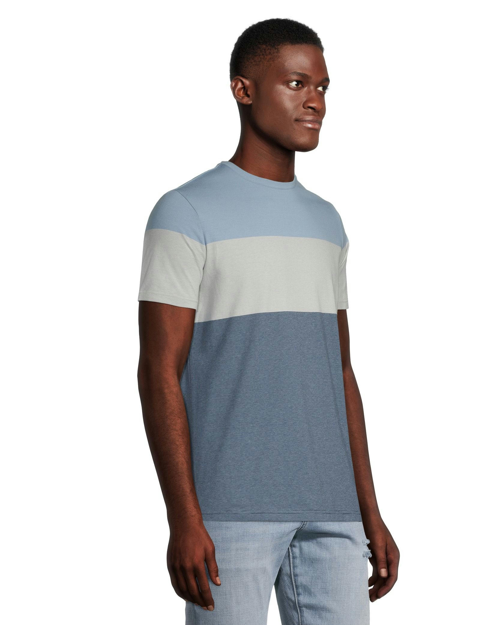 Denver Hayes Men's Stretch Modern Fit Crewneck T Shirt