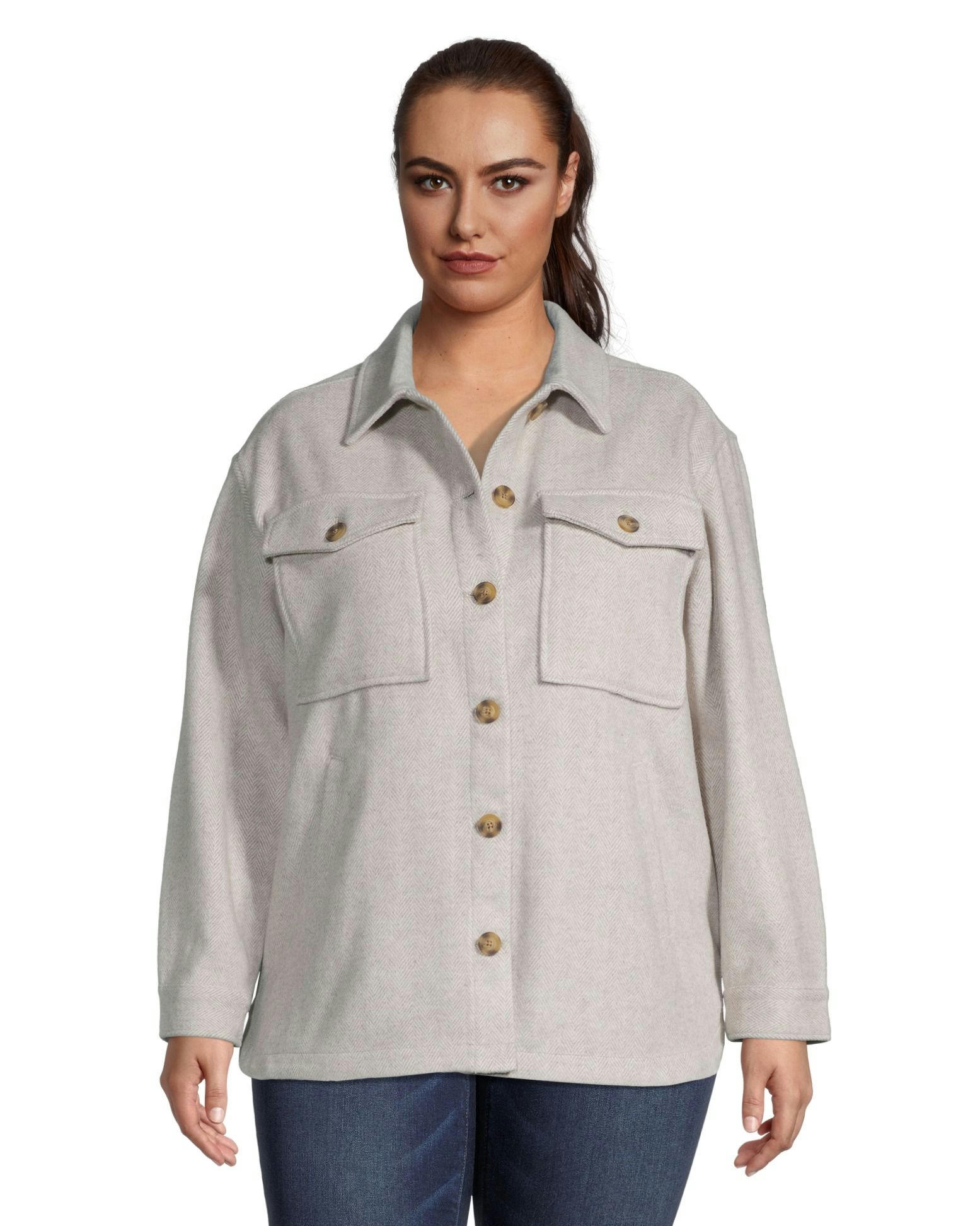Denver Hayes Women's Button Down Shacket