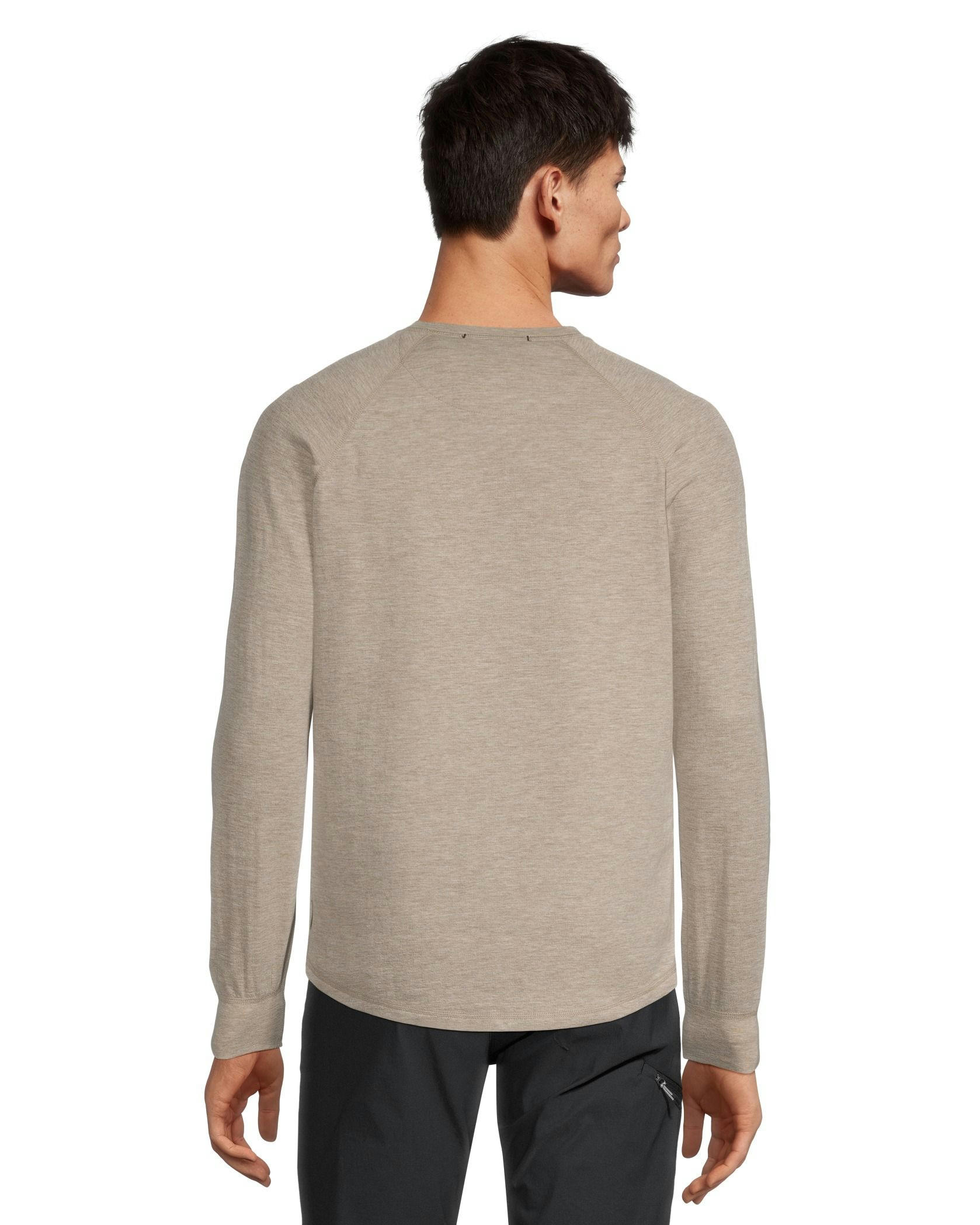 WindRiver Men's Long Sleeve Double Layer Henley