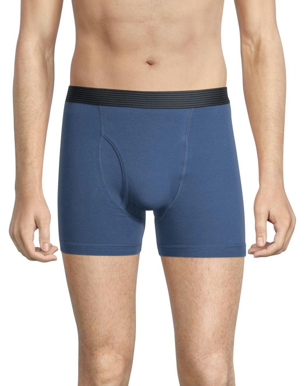 Denver Hayes Men's 4 Pack Classic Boxer Briefs Underwear