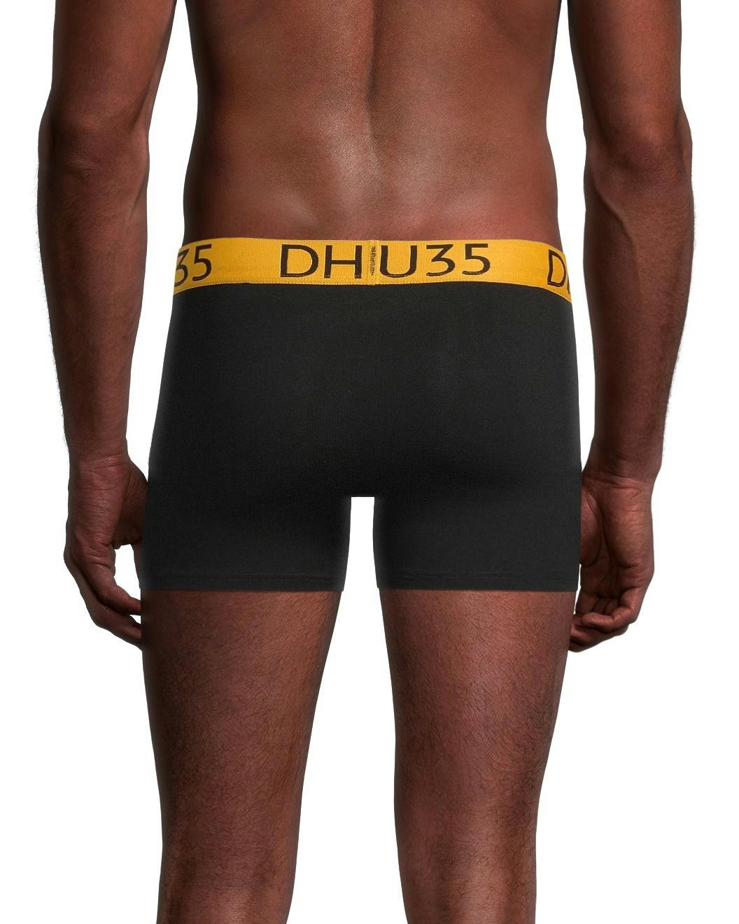 Denver Hayes Men's 3 Pack Fashion Cotton Stretch Elastic BOXER Brief Underwear