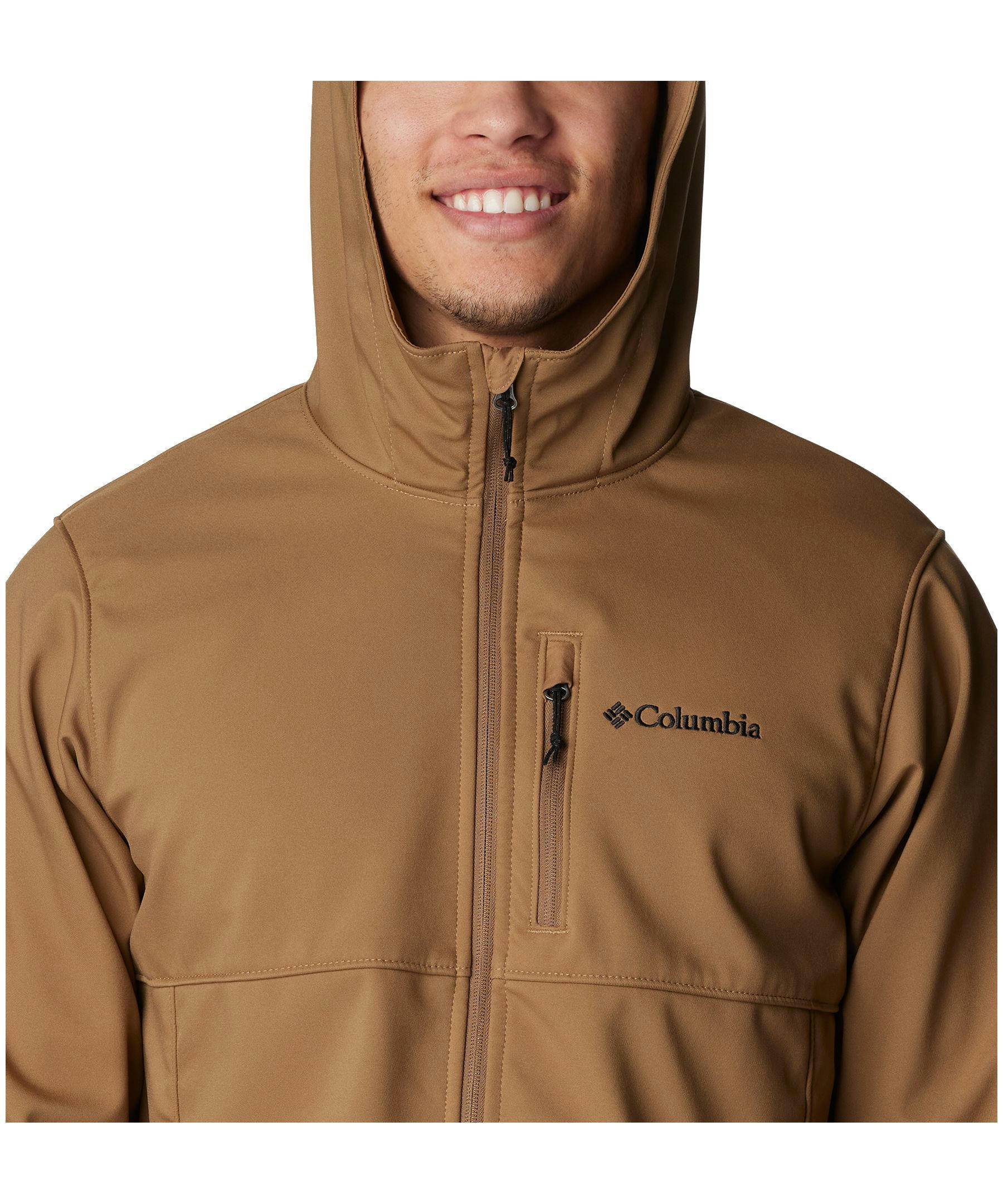 Columbia Men's Ascender Wind And Water Resistant Softshell Hooded Jacket
