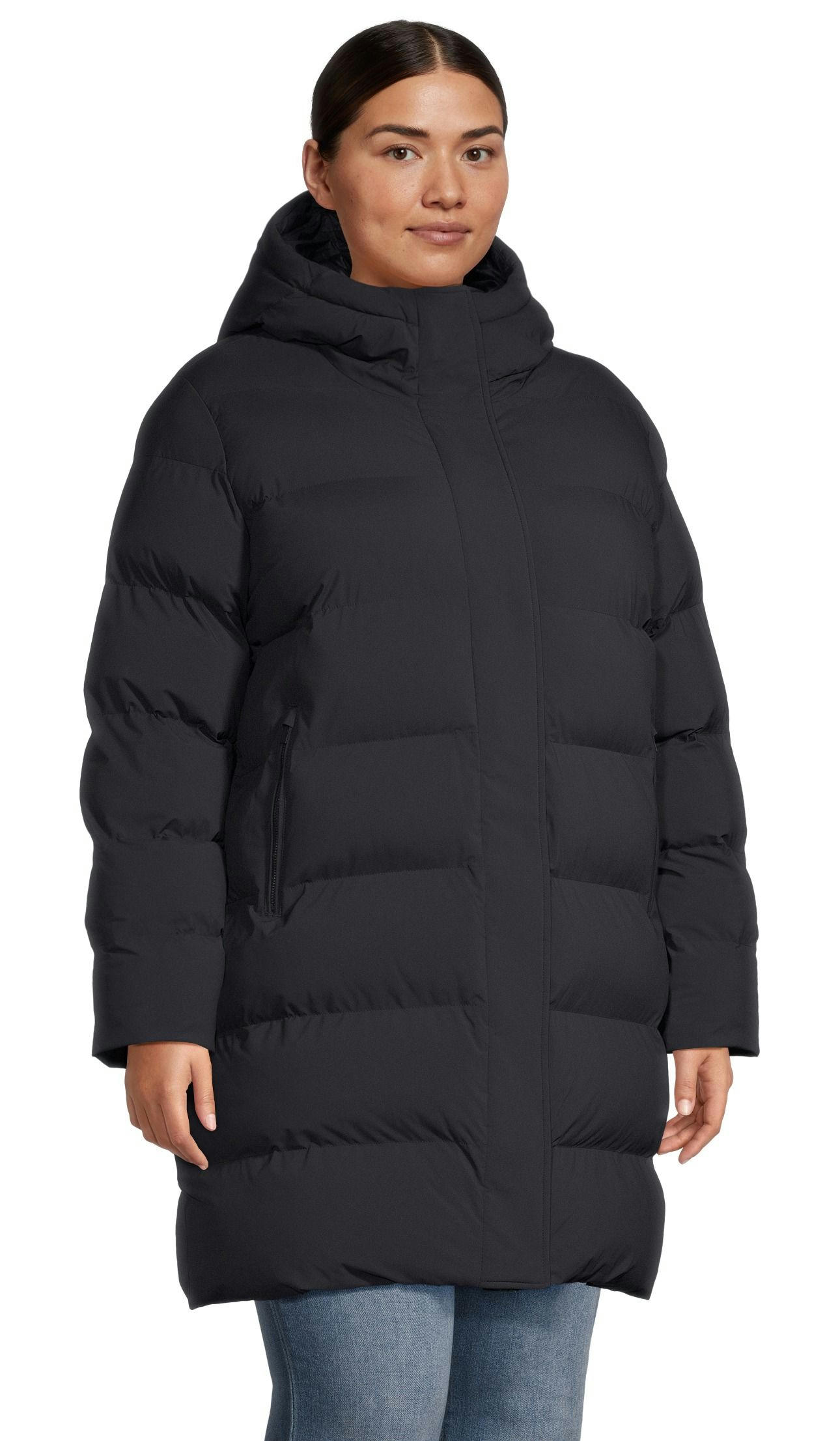 Denver Hayes Women's Hyper-Dri HD1 T-Max Mid-Length Puffer Jacket