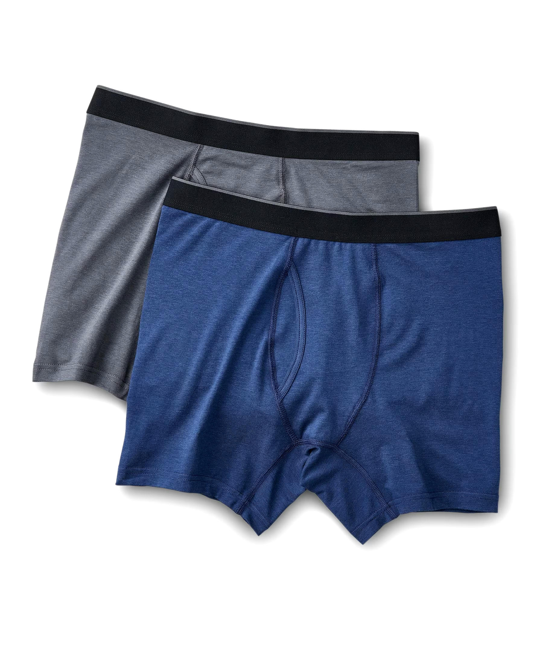Denver Hayes Men's Rayon from Bamboo 2-Pack Boxer Briefs