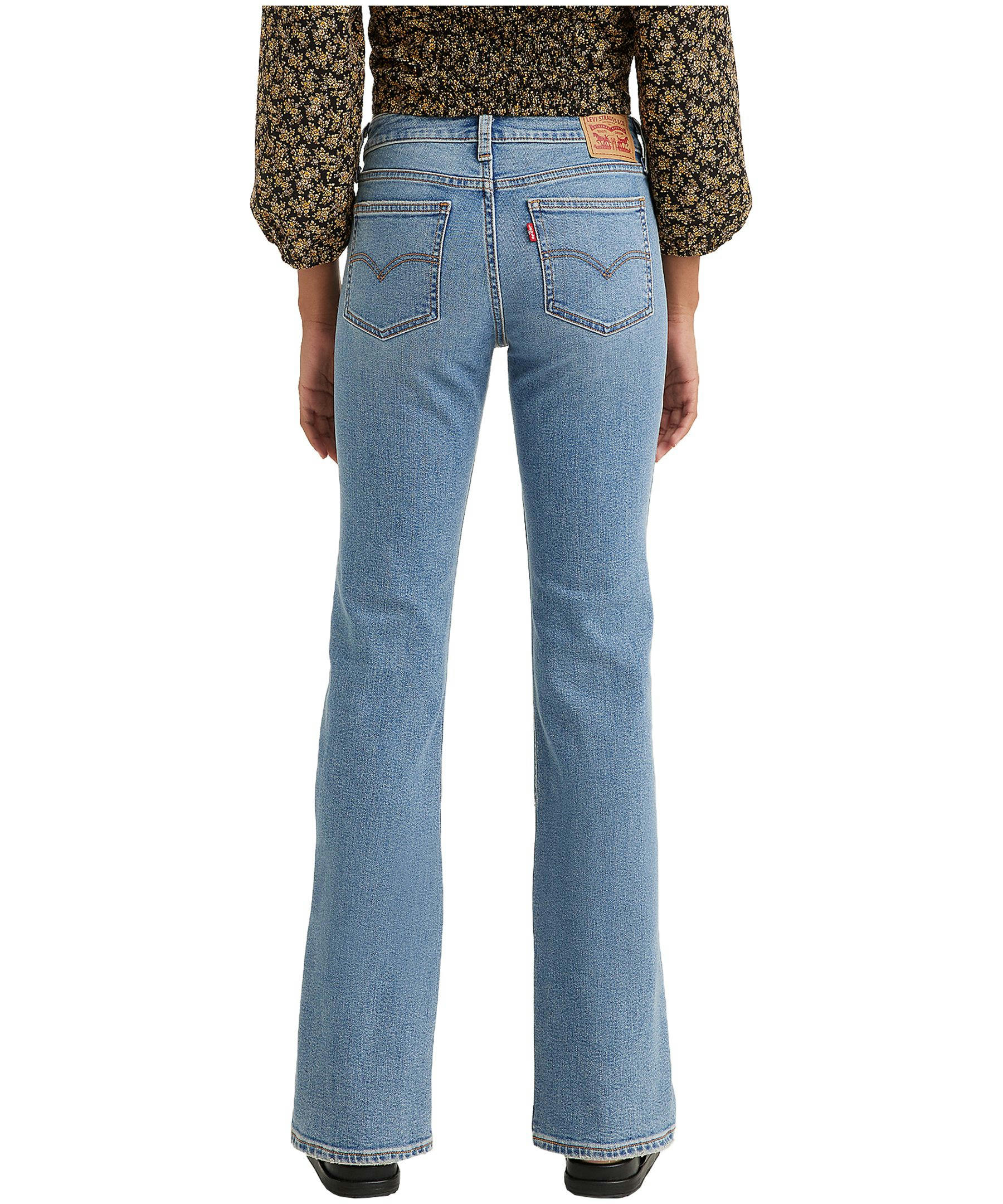Levi's Women's Superlow Low Rise Straight Leg Bootcut Jeans