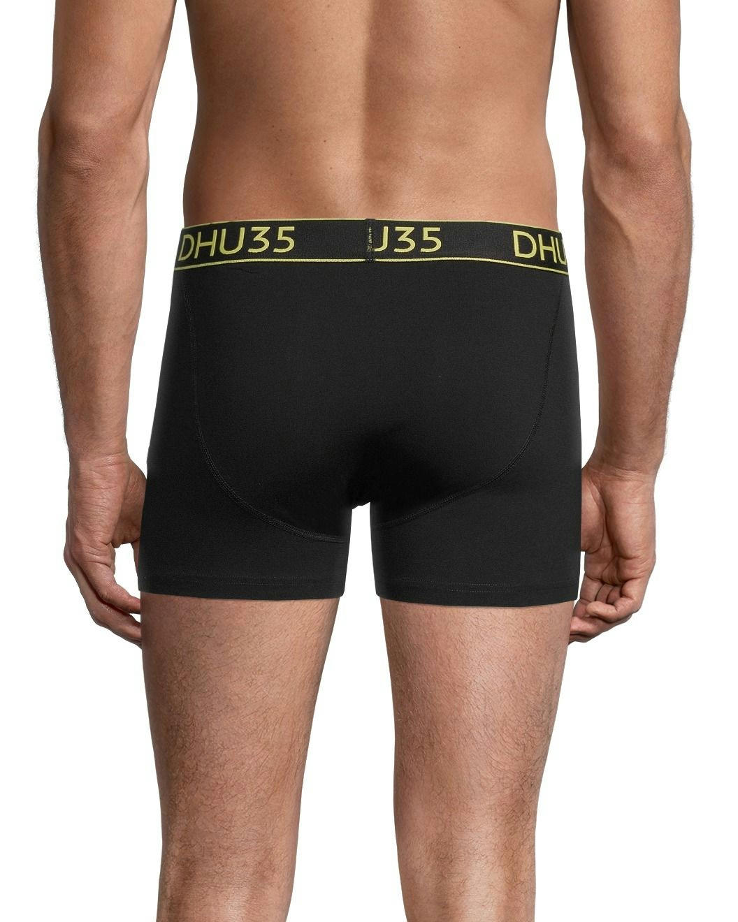 Denver Hayes Men's 3 Pack Fashion Cotton Stretch Elastic Trunk Briefs Underwear