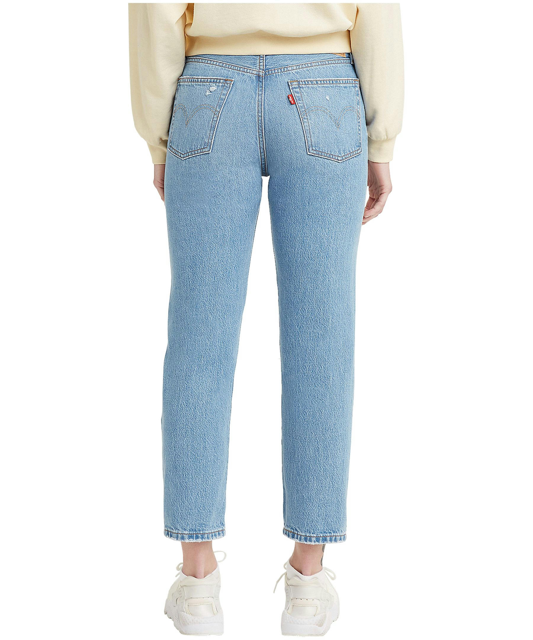 Levi's Women's 501 Mid Rise Cropped Jeans