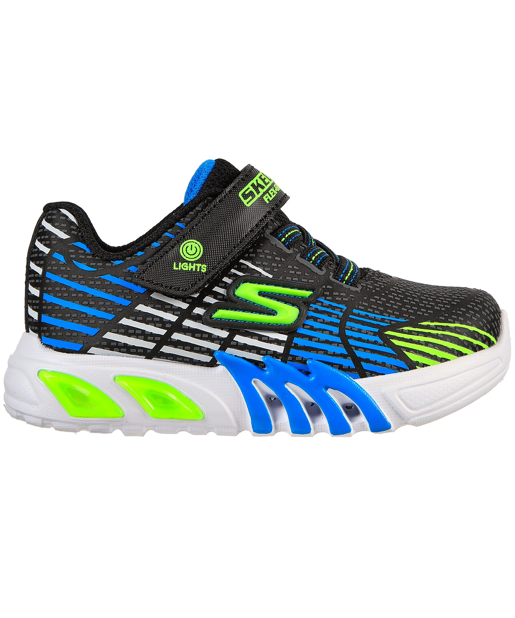 Skechers Kids' Unisex S Lights®: Flex-Glow Elite Shock Absorbing Midsole Sneakers