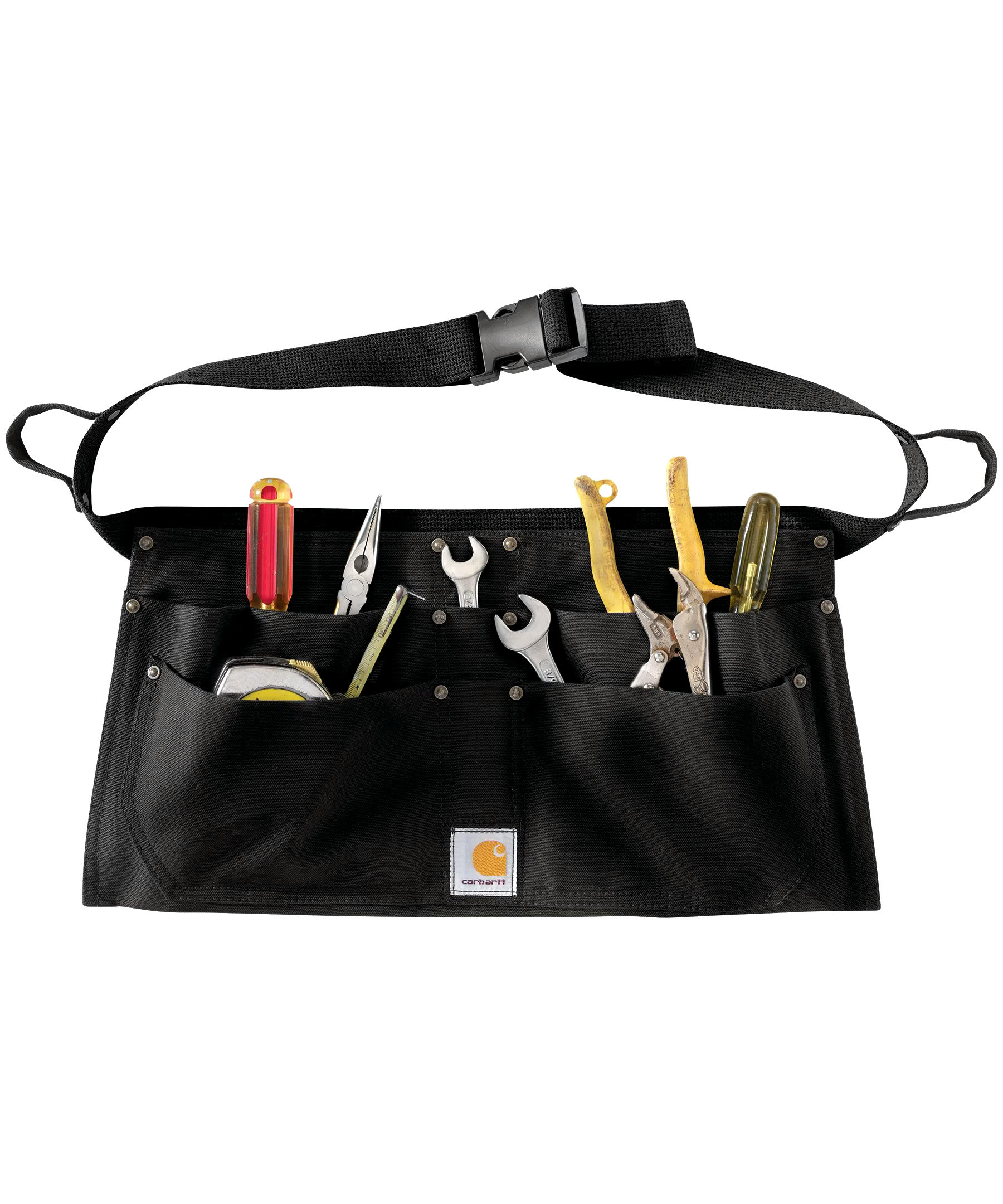Carhartt Unisex Firm Duck Apron with Adjustable Waist Apron - Black