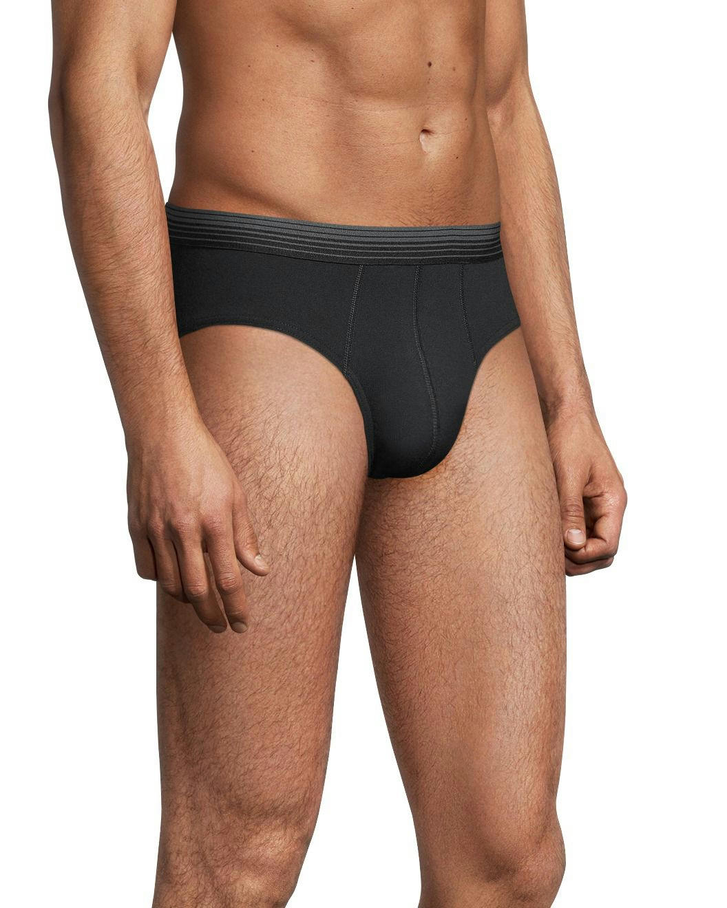 Denver Hayes Men's 4 Pack Yarn Dye Sport Briefs