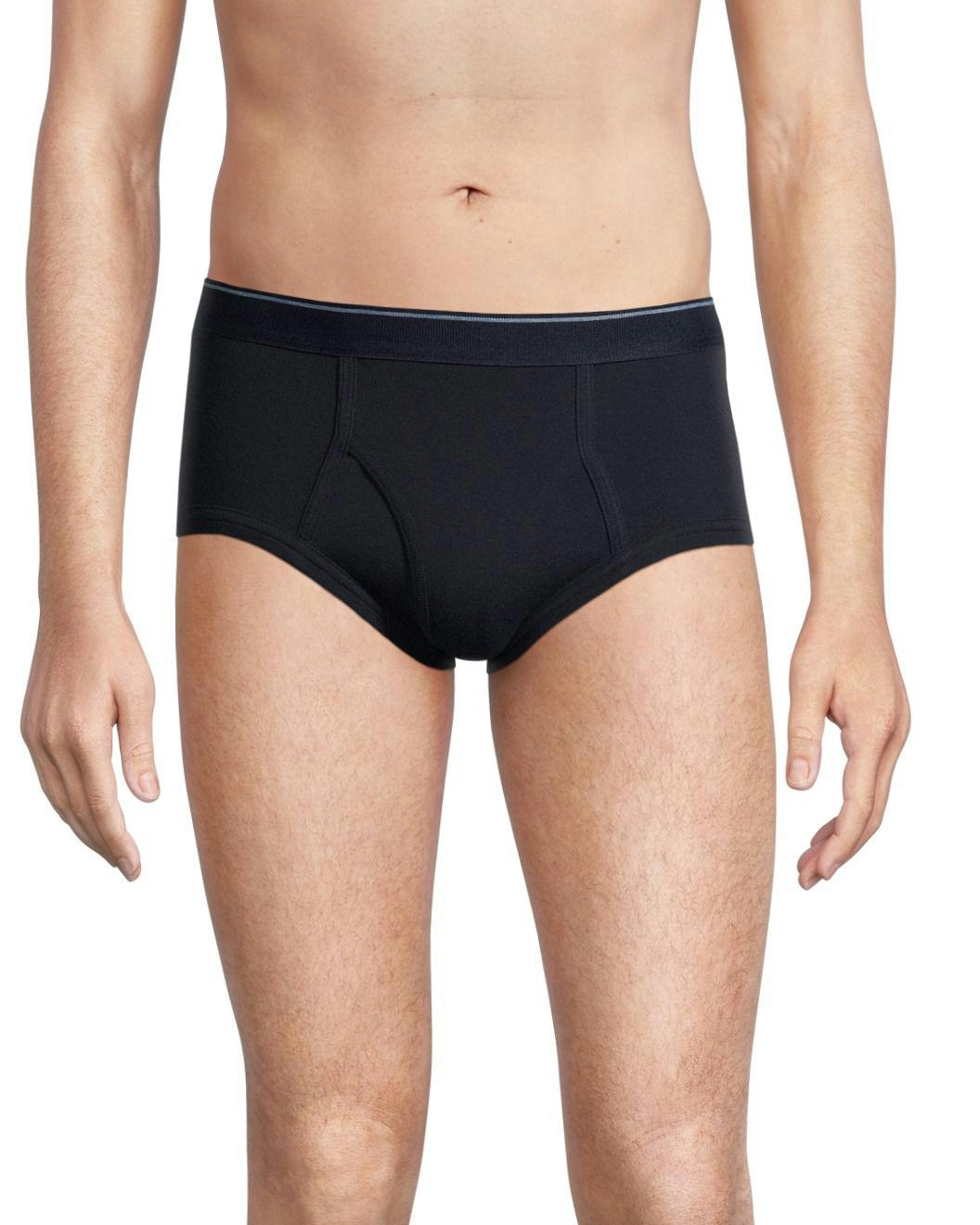 Denver Hayes Men's 3 Pack Yarn Dye Basic Briefs