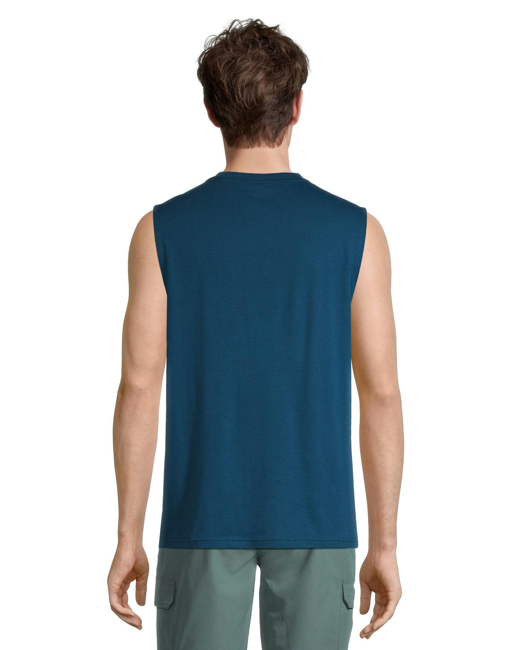 FarWest Men's Basic Solid Muscle Top