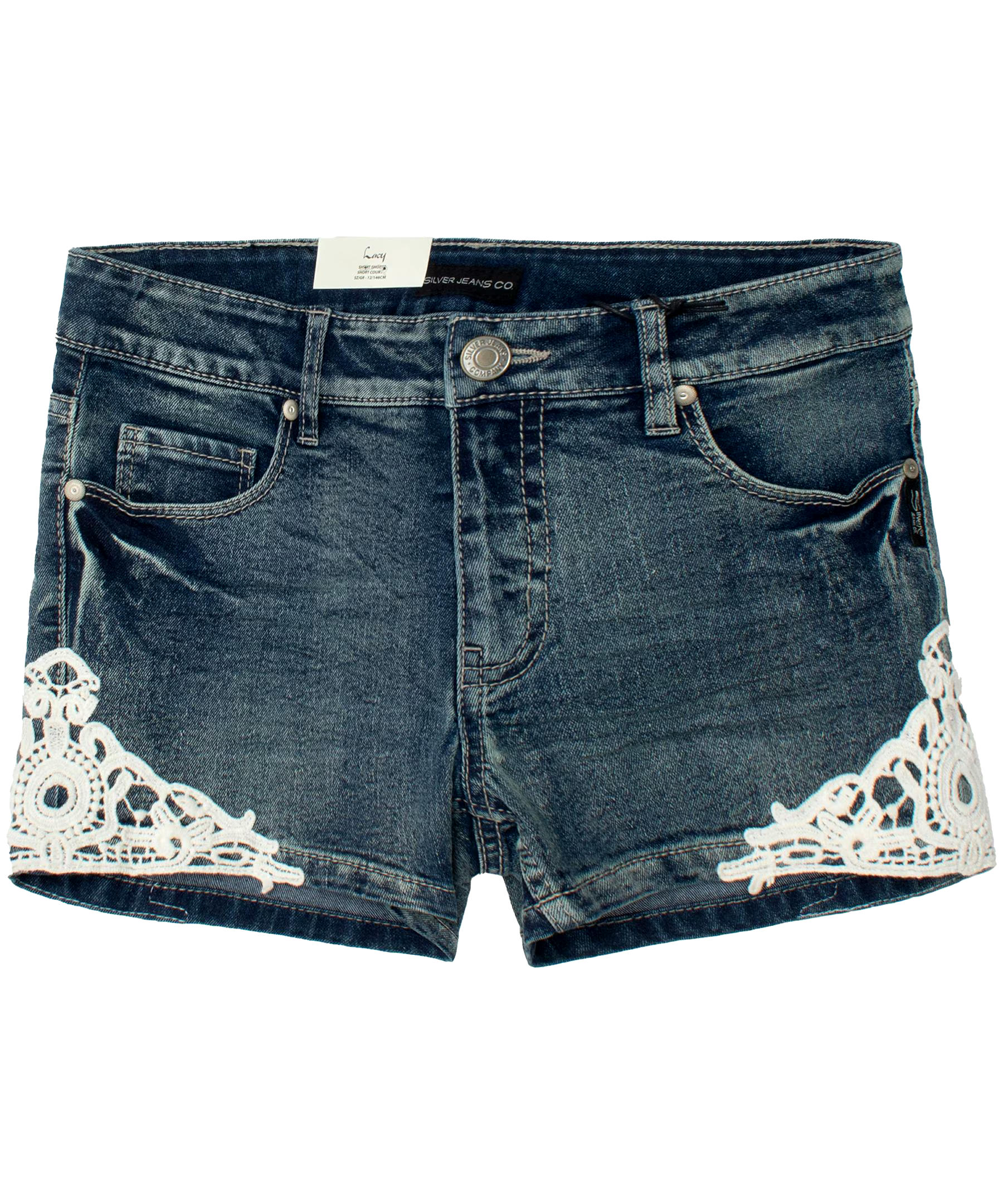 Silver Kids' G's Shorts