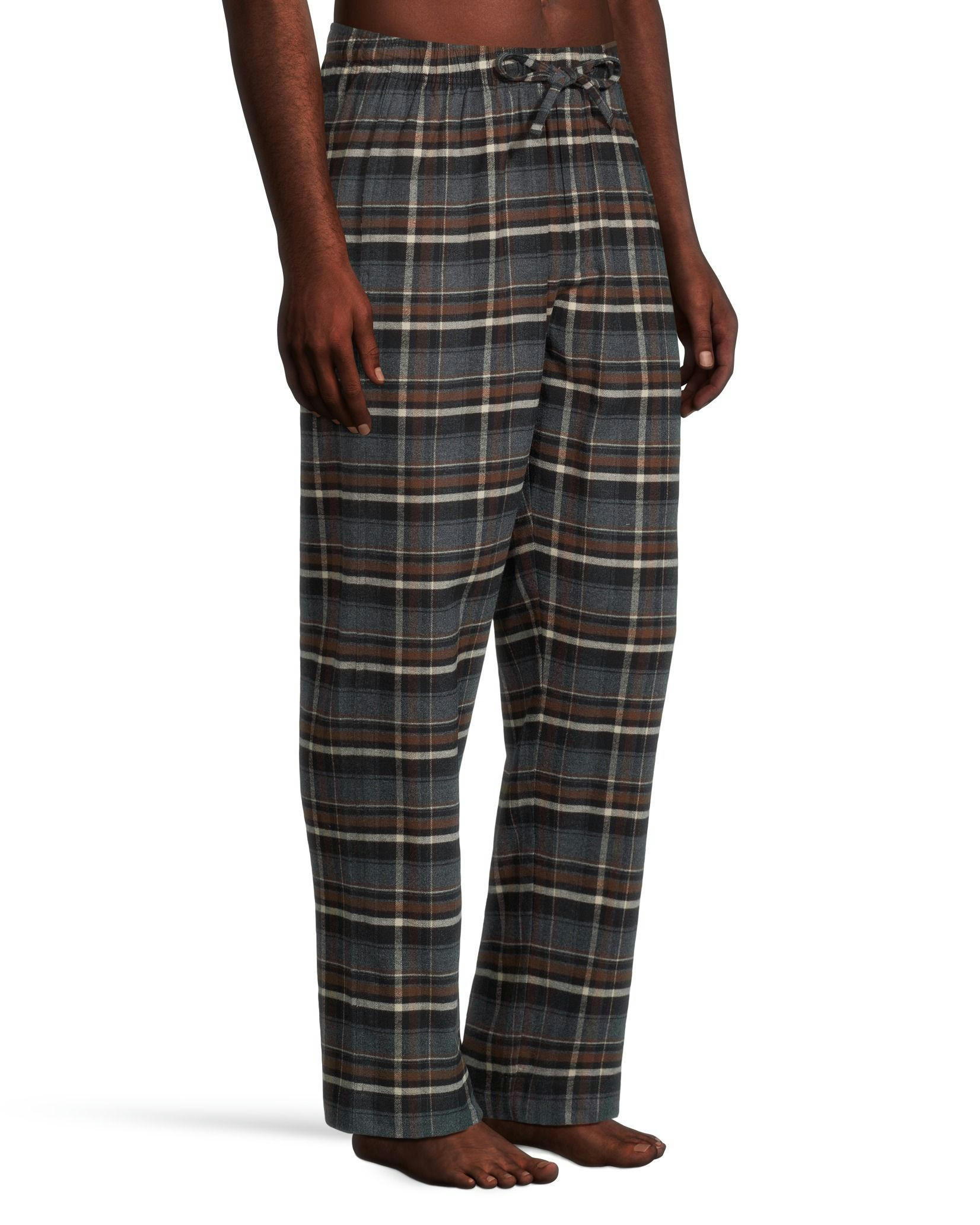 Denver Hayes Men's Flannel Plaid Lounge Pants
