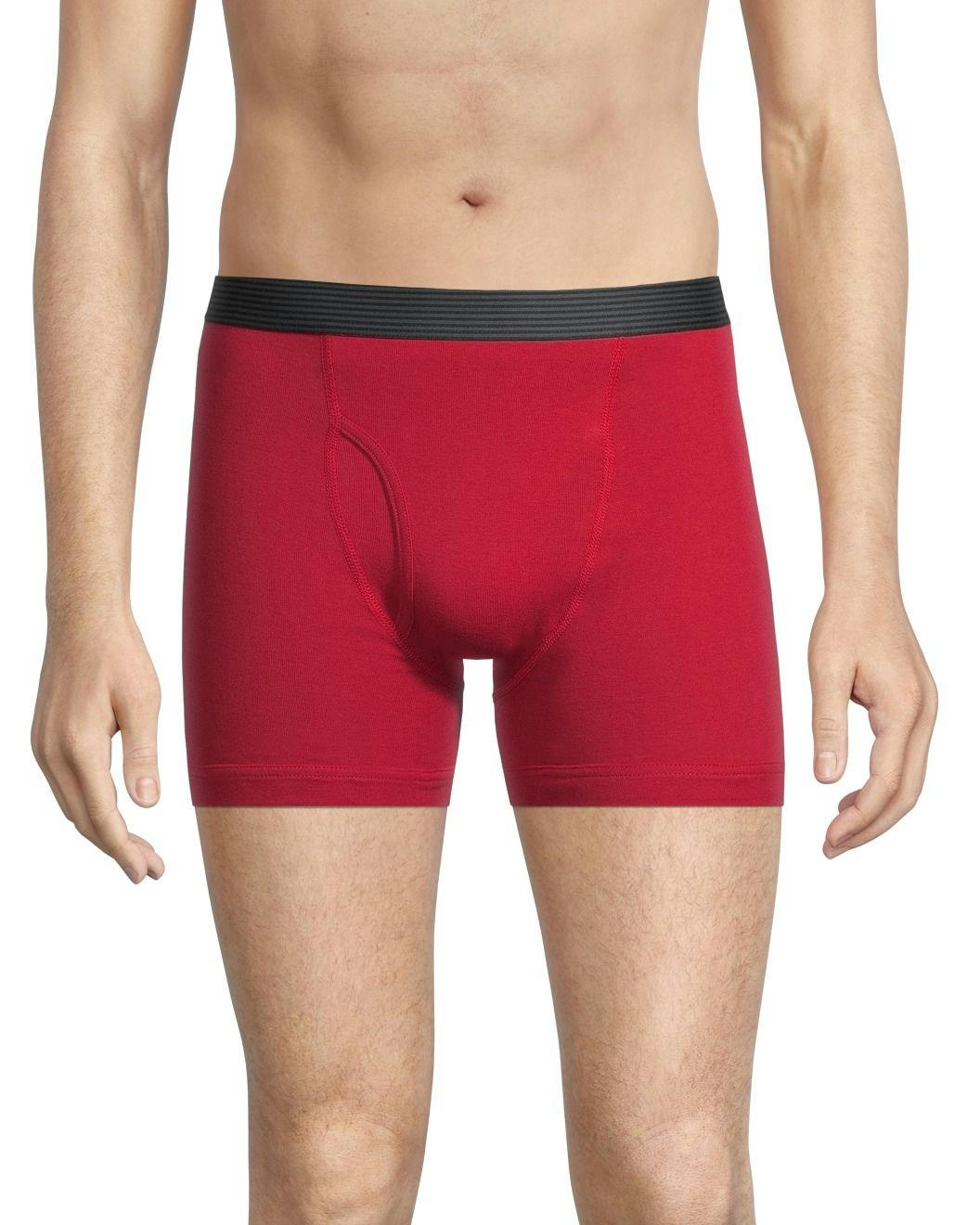 Denver Hayes Men's 4 Pack Classic Boxer Briefs Underwear