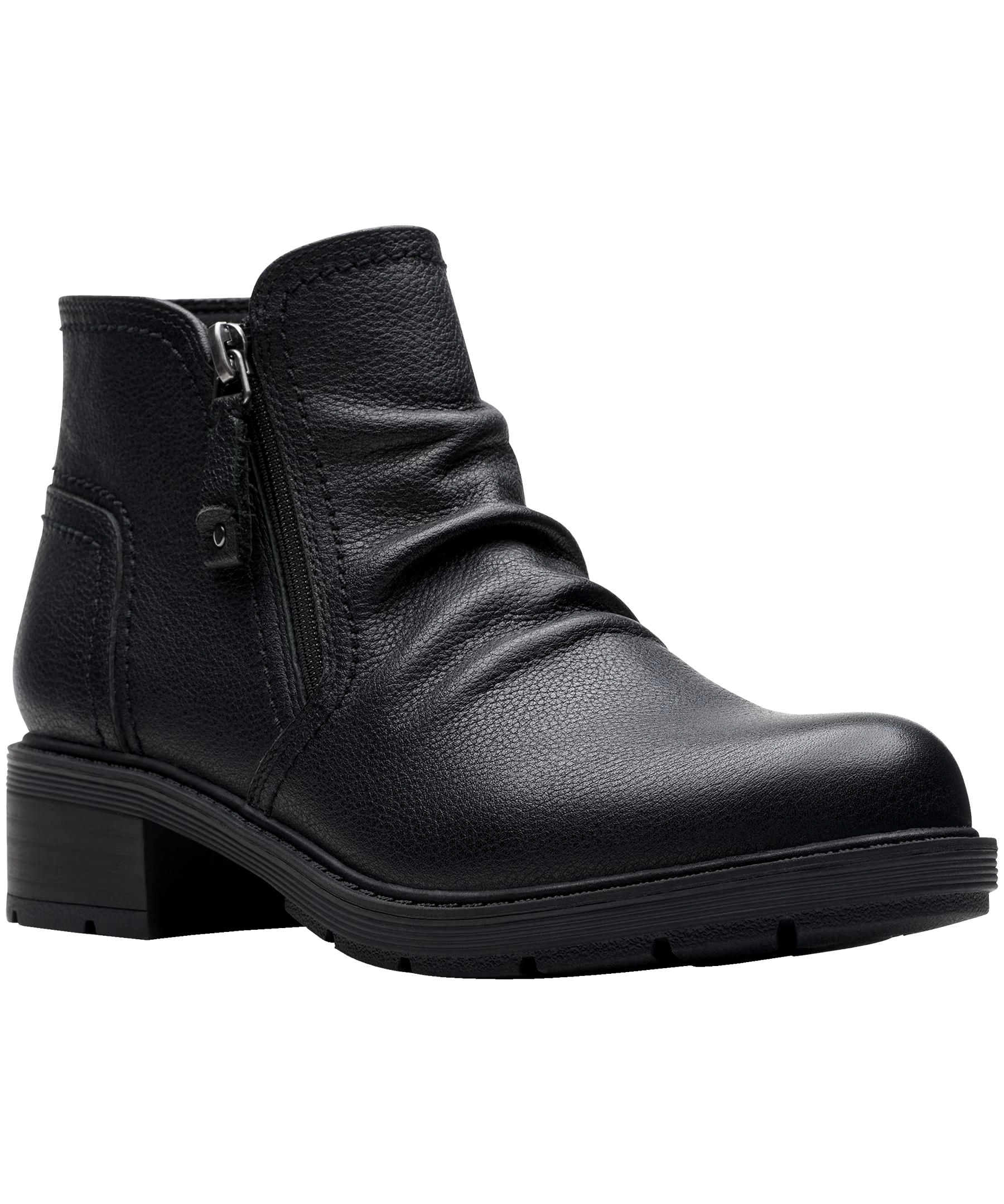 Clarks Women's Hearth Dove Leather Boot