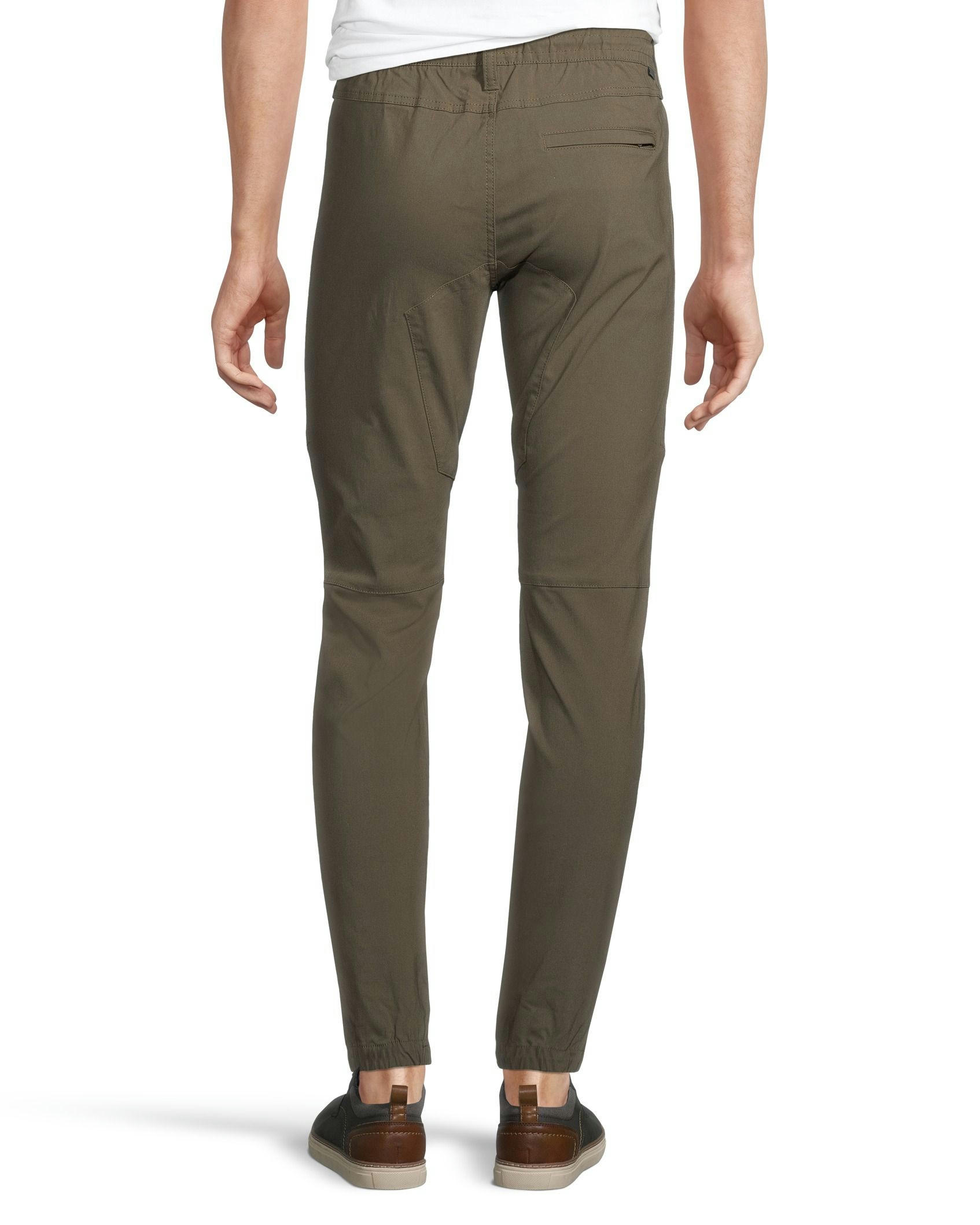 PROJEK RAW Men's Slim Leg Bungee Pull On Drawstring Pants