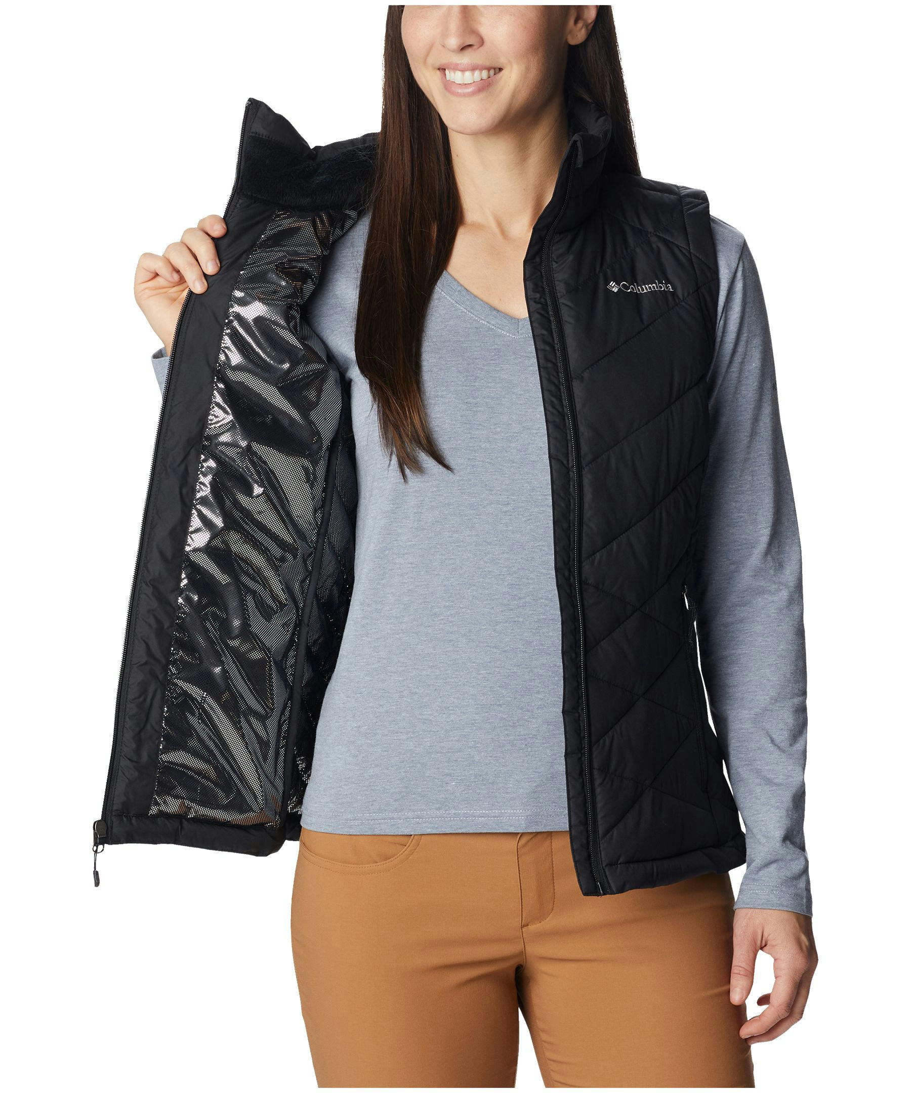 Columbia Women's Heavenly Omni-Heat Insulated Water Resistant Vest