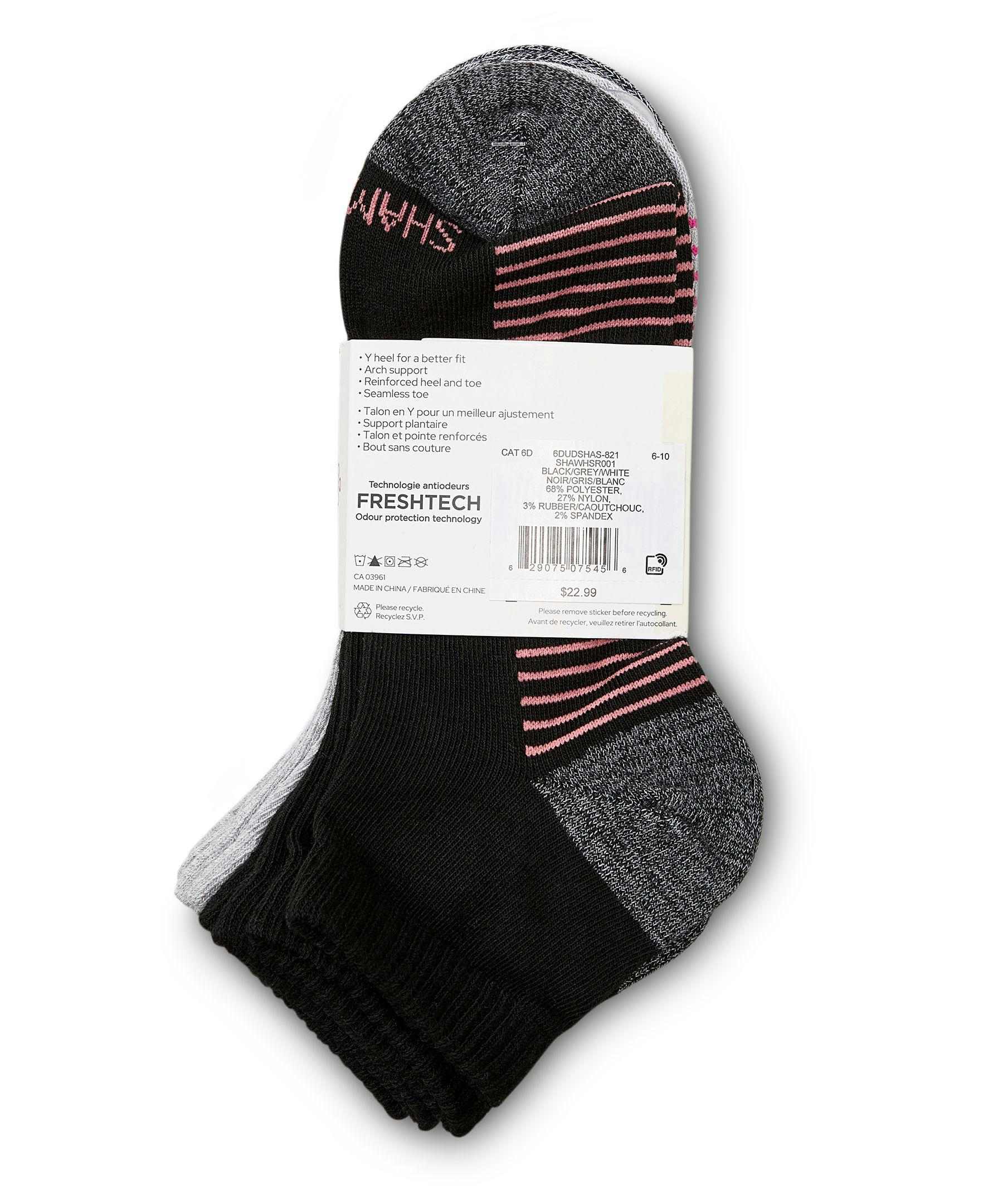 Women's 6 Pack Low Cut Socks
