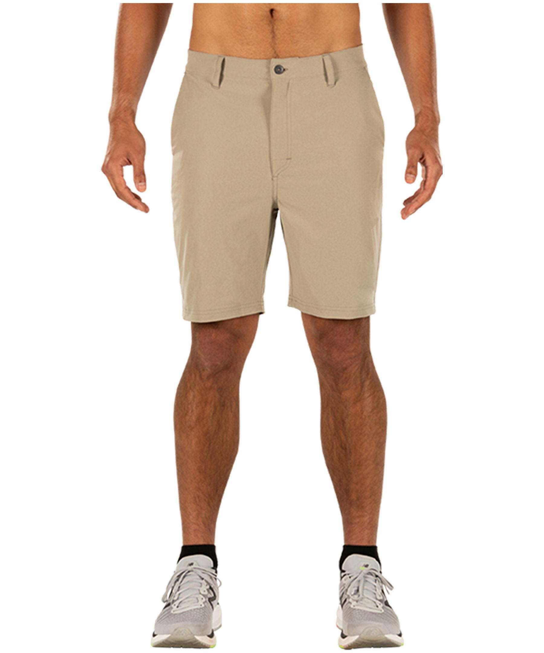 Saxx Men's Map Go to Town 2-in-1 Shorts - Vintage Khaki