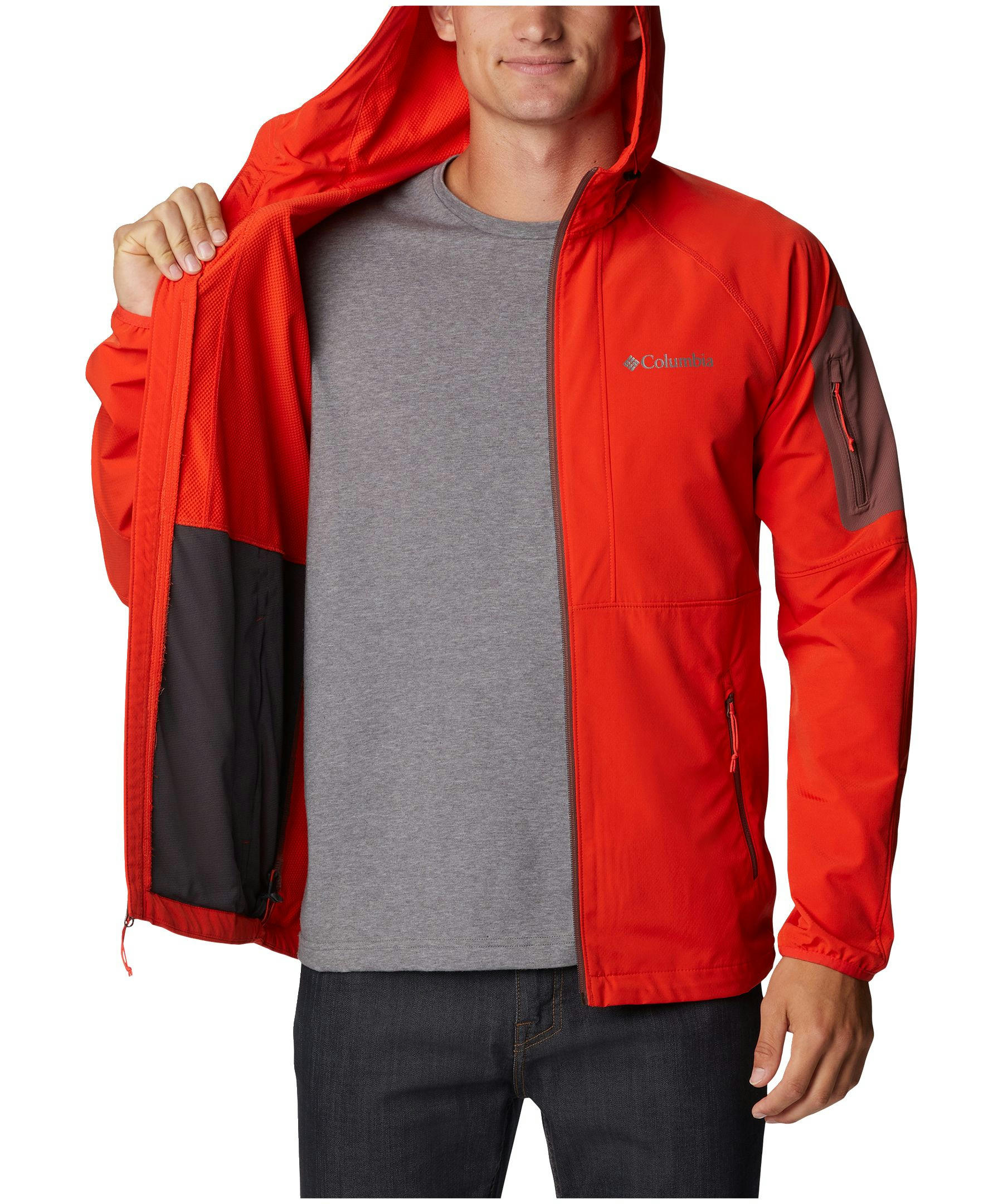 Columbia Men's Tall Heights Hooded Softshell
