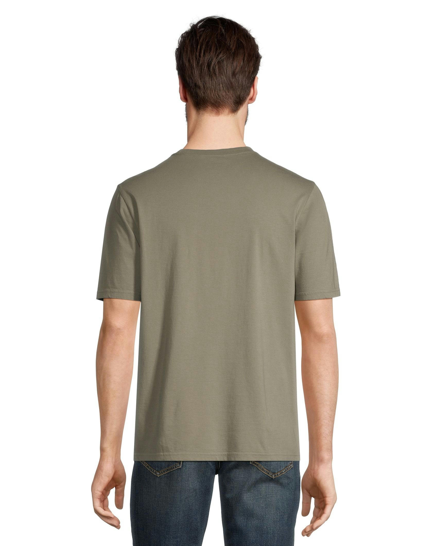 Denver Hayes Men's 50 Wash Classic Fit Crew Neck T Shirt