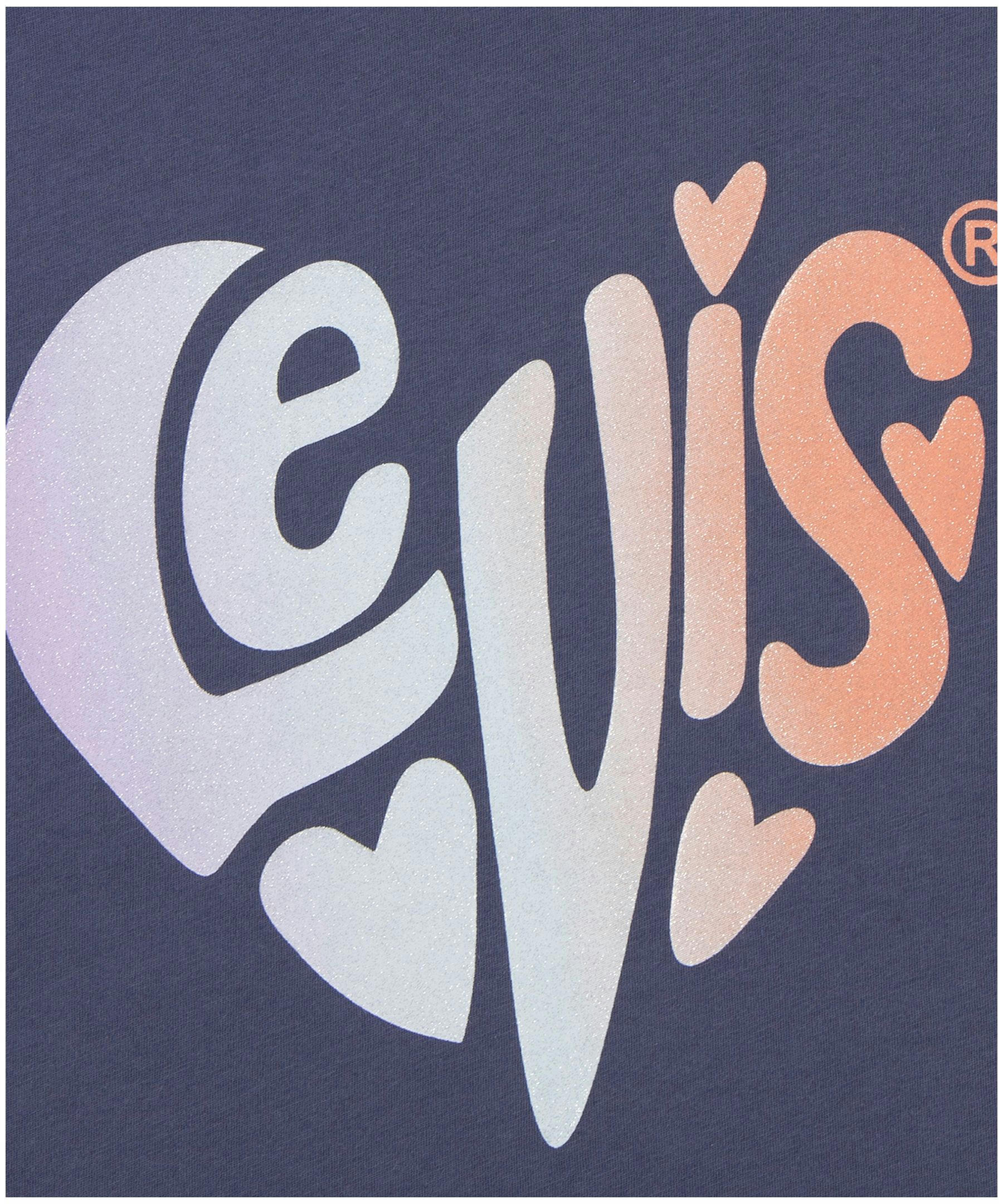 Levi's Youth Unisex Oversized Fit Crew Neck Graphic T Shirt