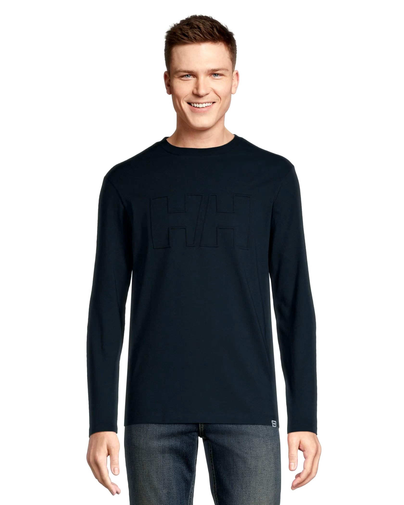 Helly Hansen Men's Long Sleeve Bowen Embossed Logo T Shirt