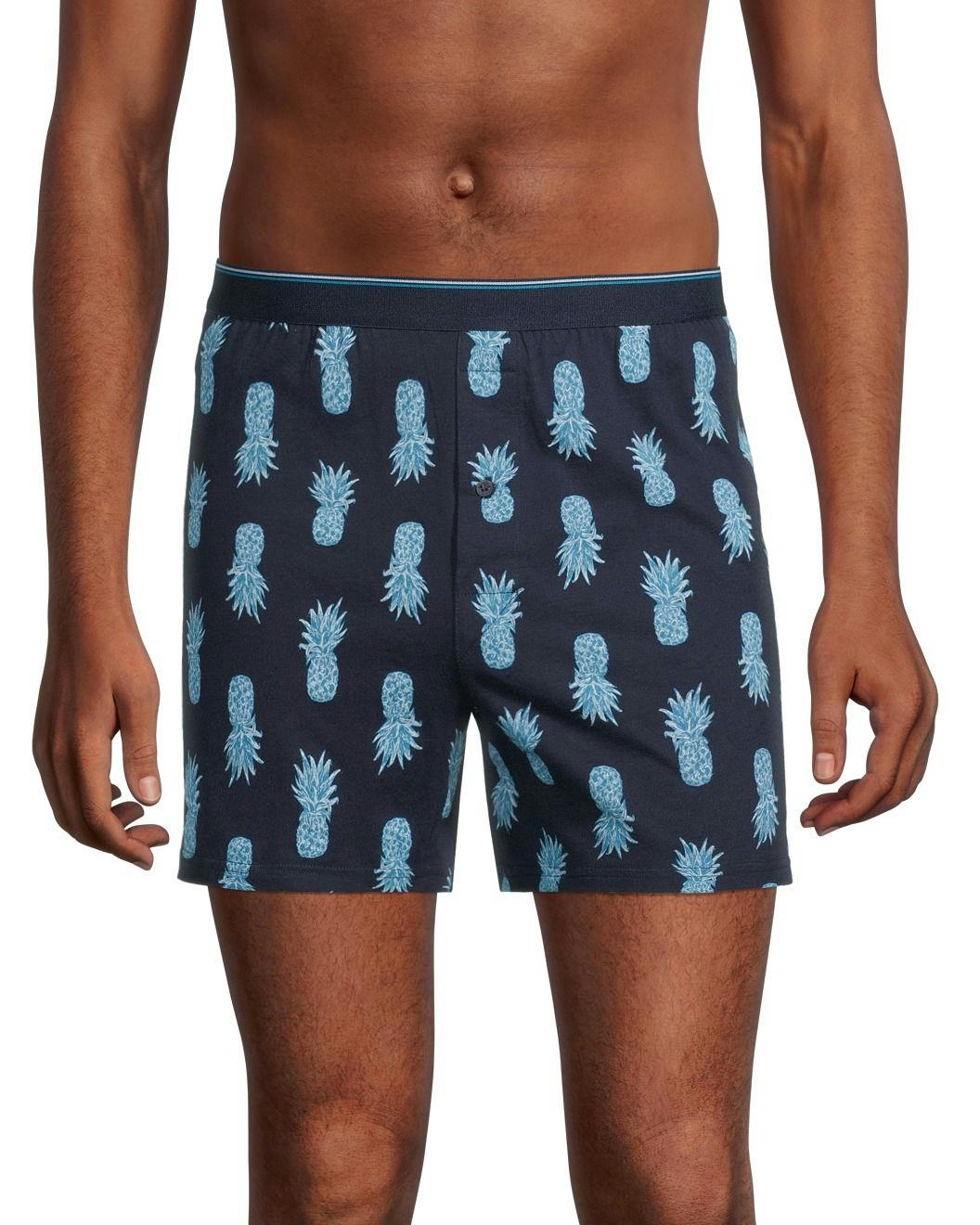 Denver Hayes Men's 2 Pack Yarn Dye Loose Fit Boxer Briefs