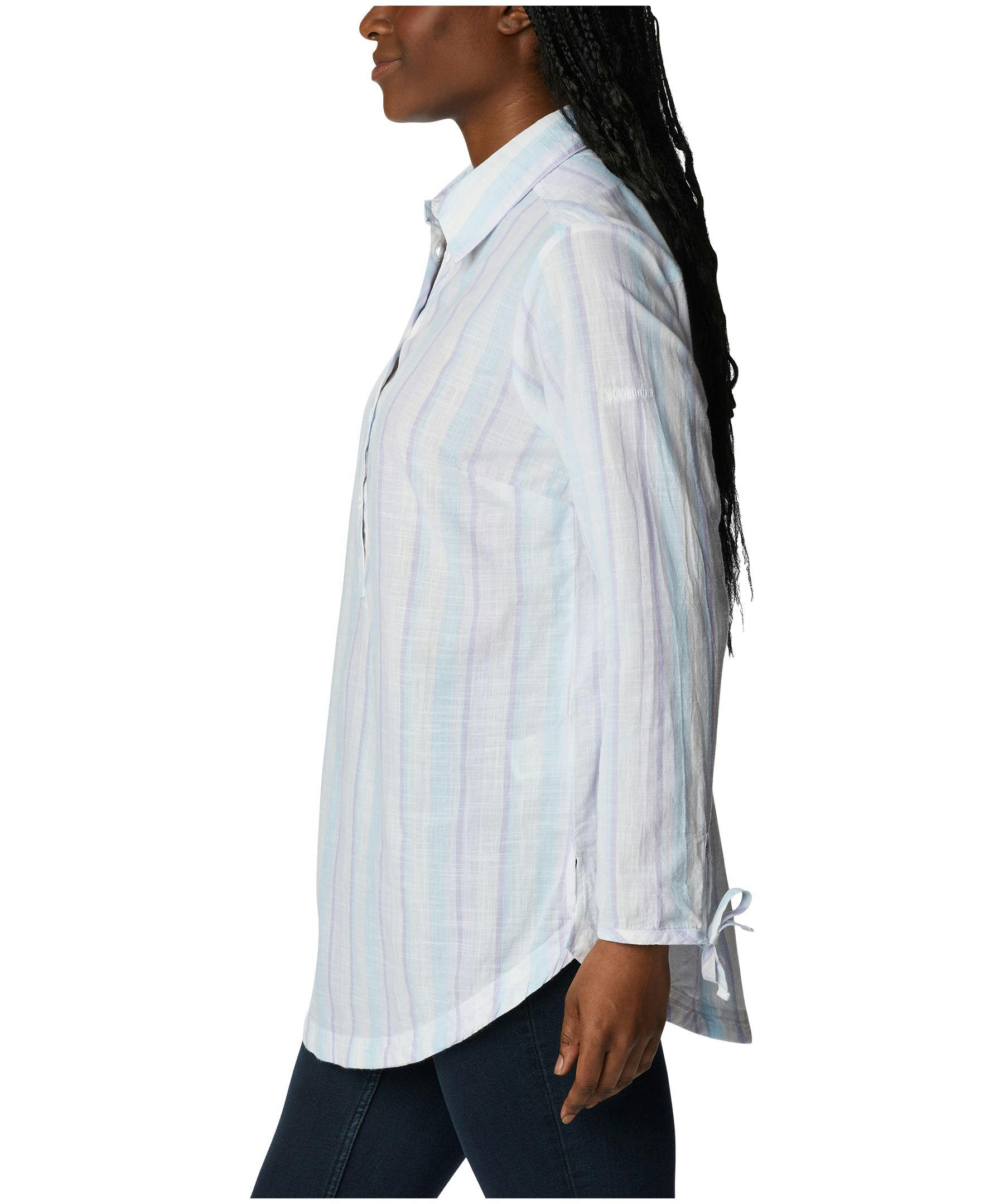 Columbia Women's Camp Henry II Cotton Long Sleeve Tunic Top