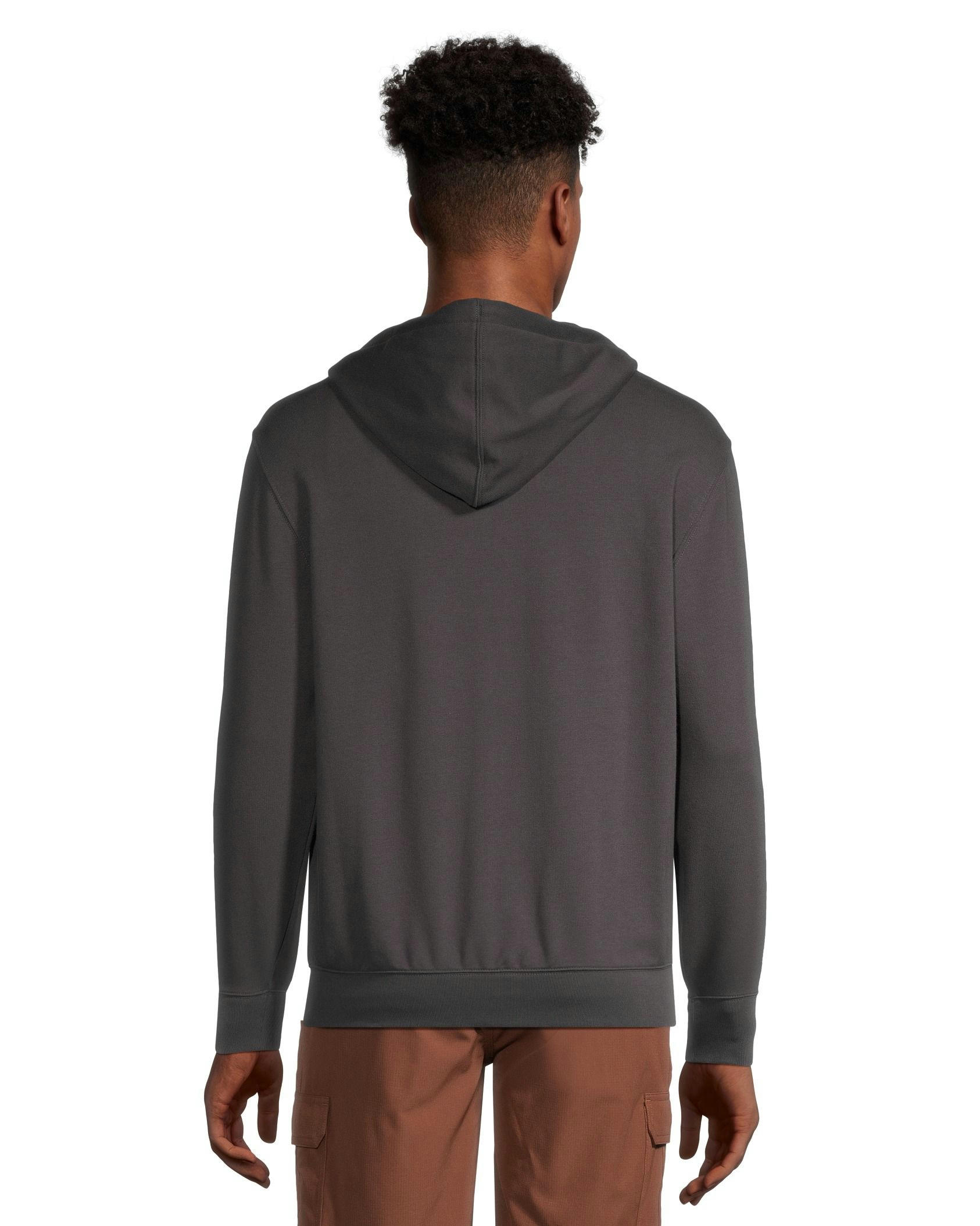 FarWest Men's Full Zip Fleece Hoodie