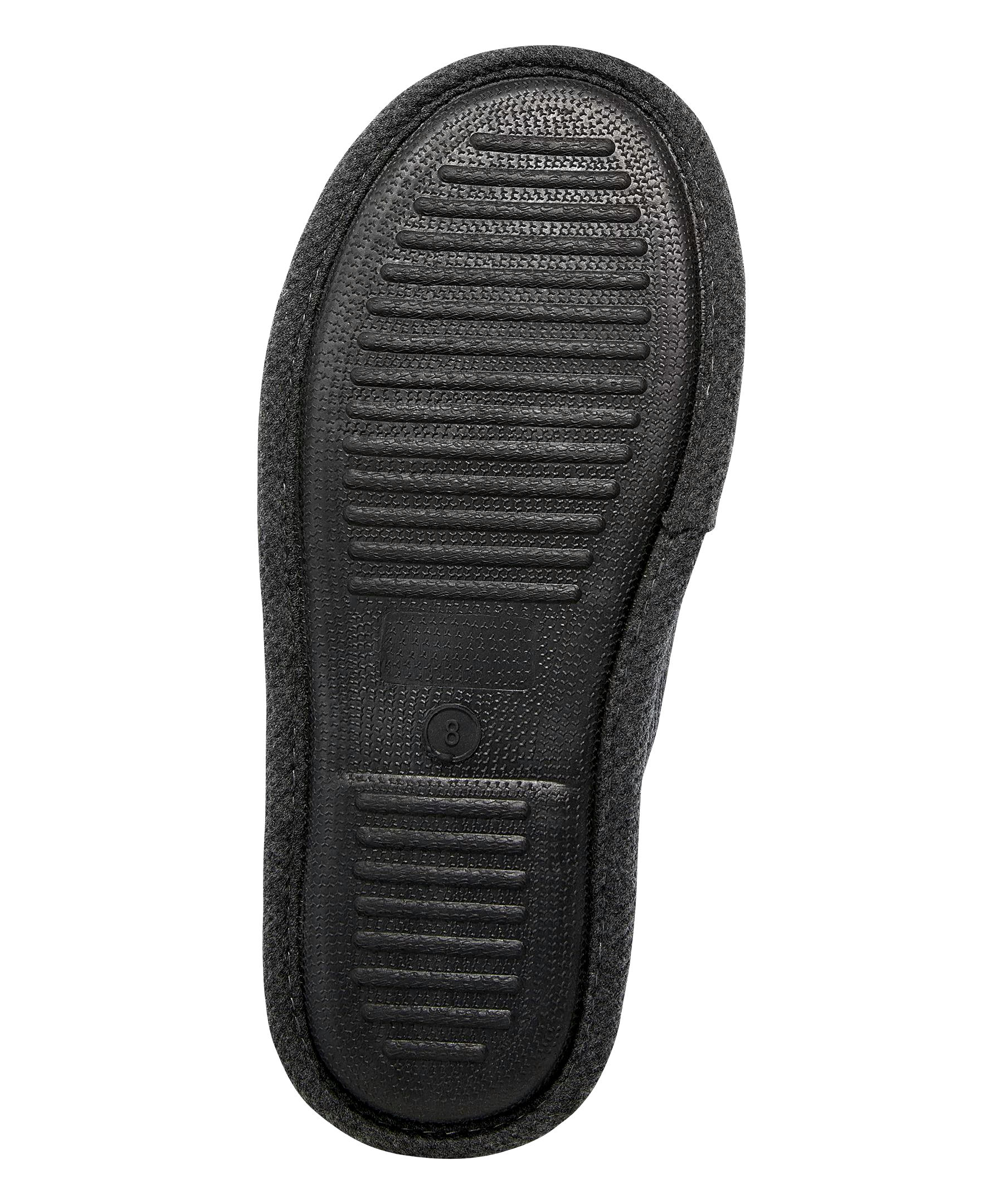 WindRiver Men's Woven Memory Foam Scuff Slipper