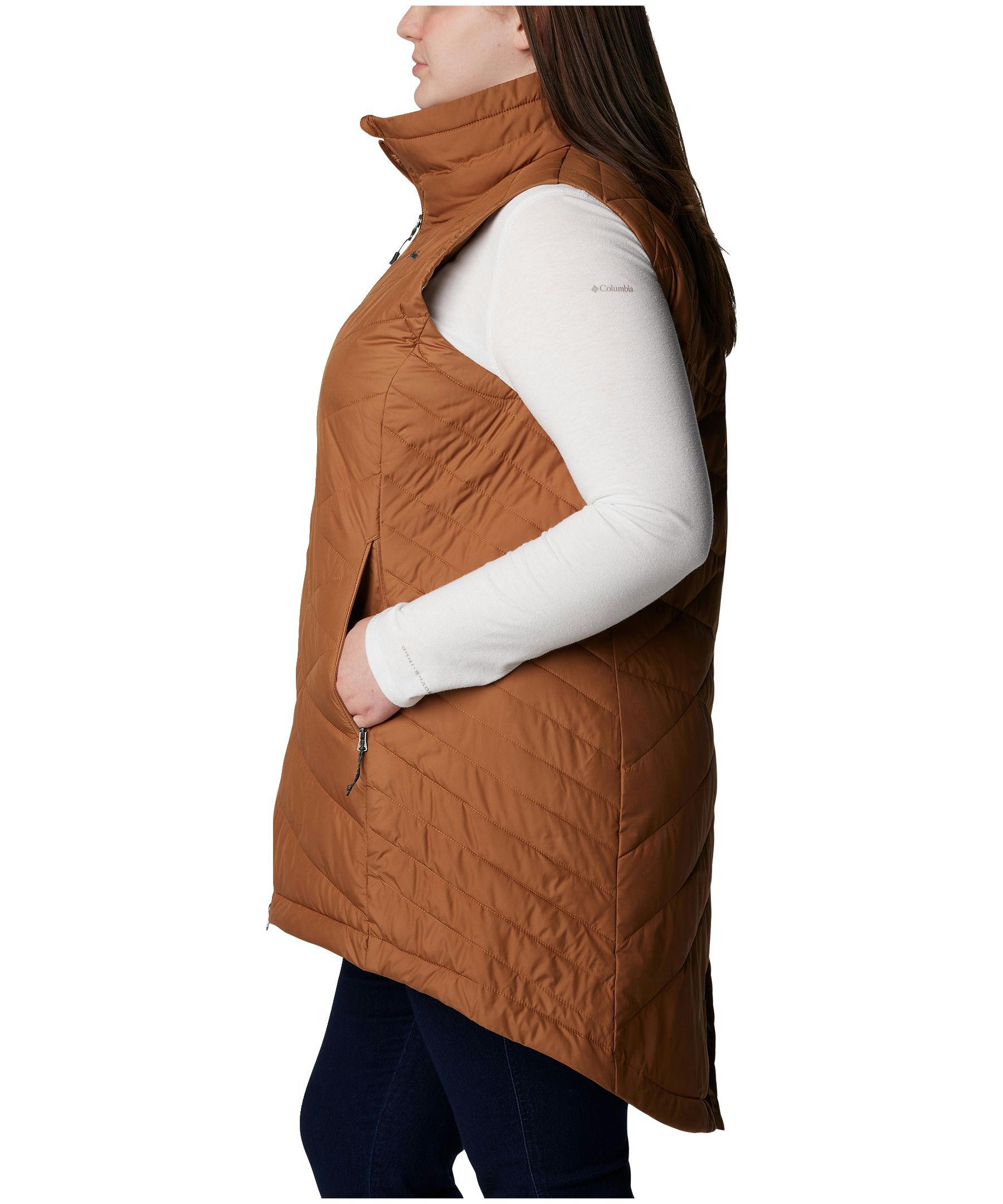Columbia Women's Heavenly Vest, Insulated, Semi-Fitted, Winter, Long