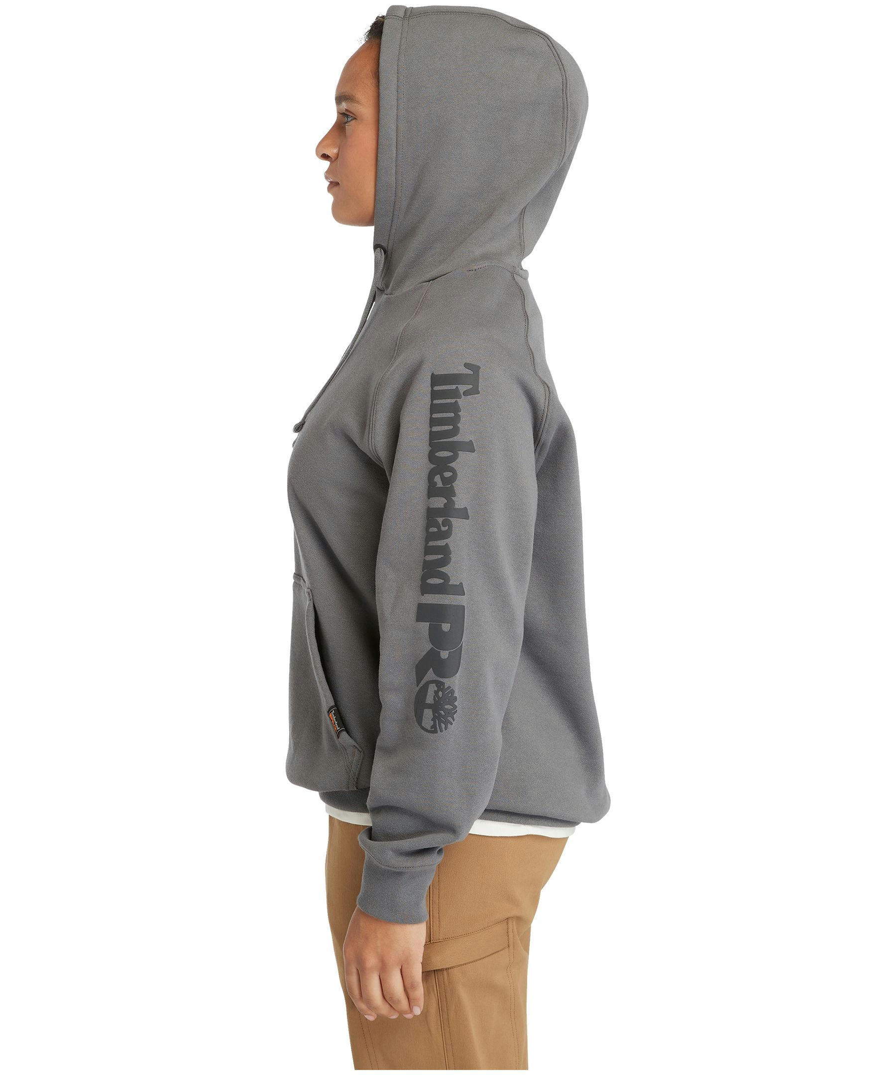 Timberland Pro Women's Honcho Sport Raglan Sleeve Original Fit Sleeve Logo Hoodie