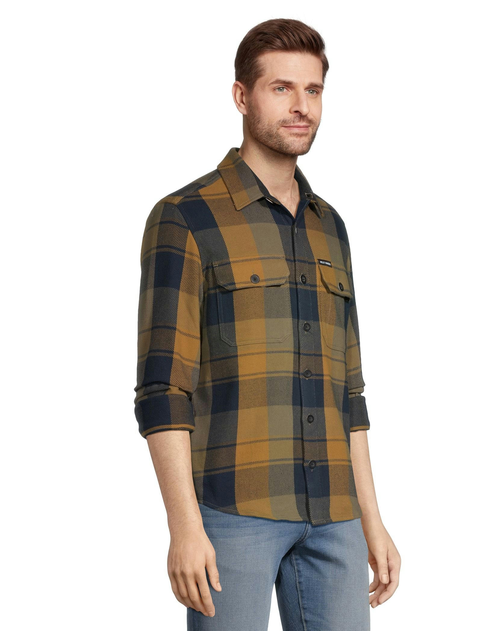 Helly Hansen Men's Drammen Long Sleeve Casual Fit Flannel Shirt