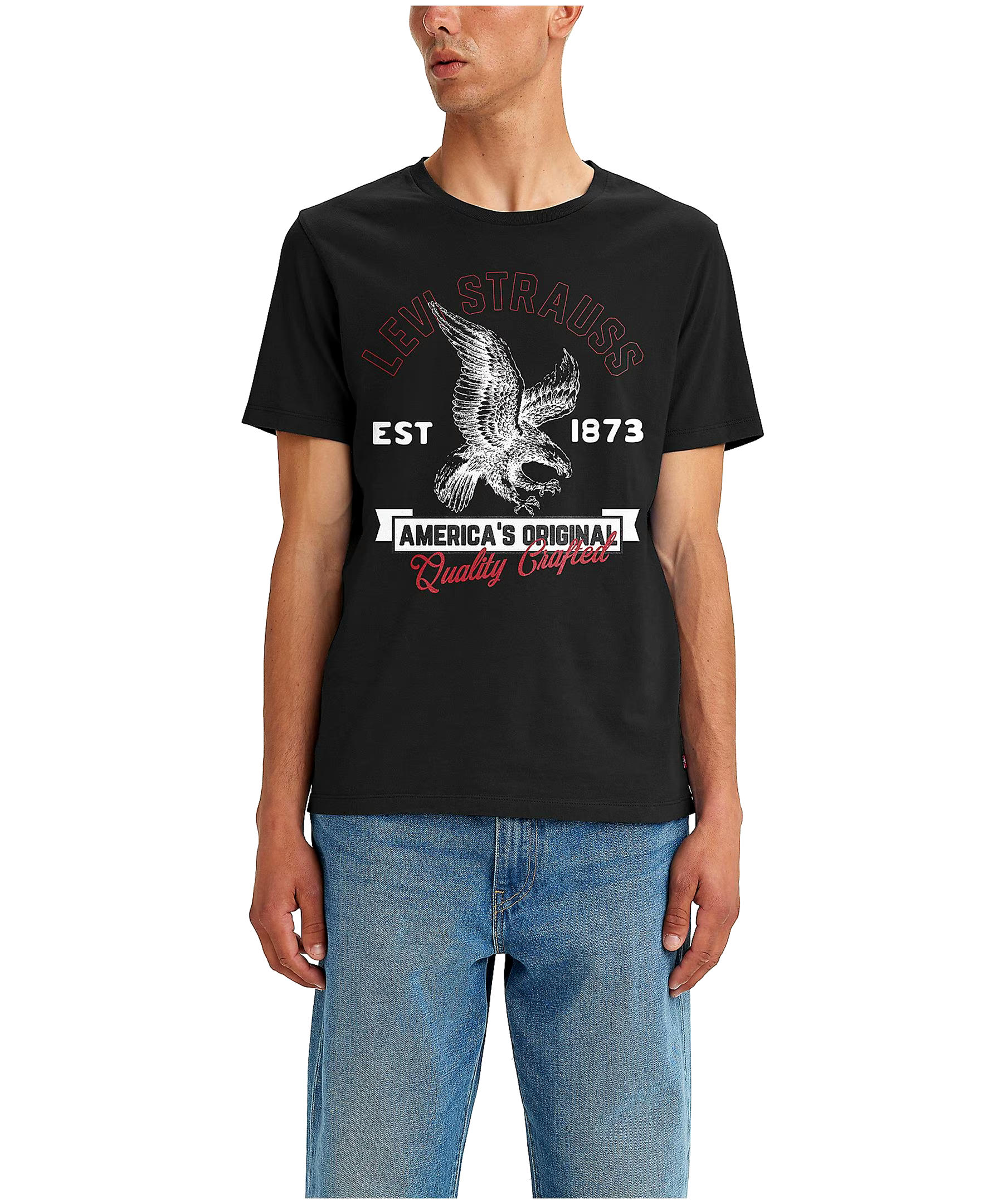 Levi's Men's Standard Fit Eagle Strike Graphic T Shirt