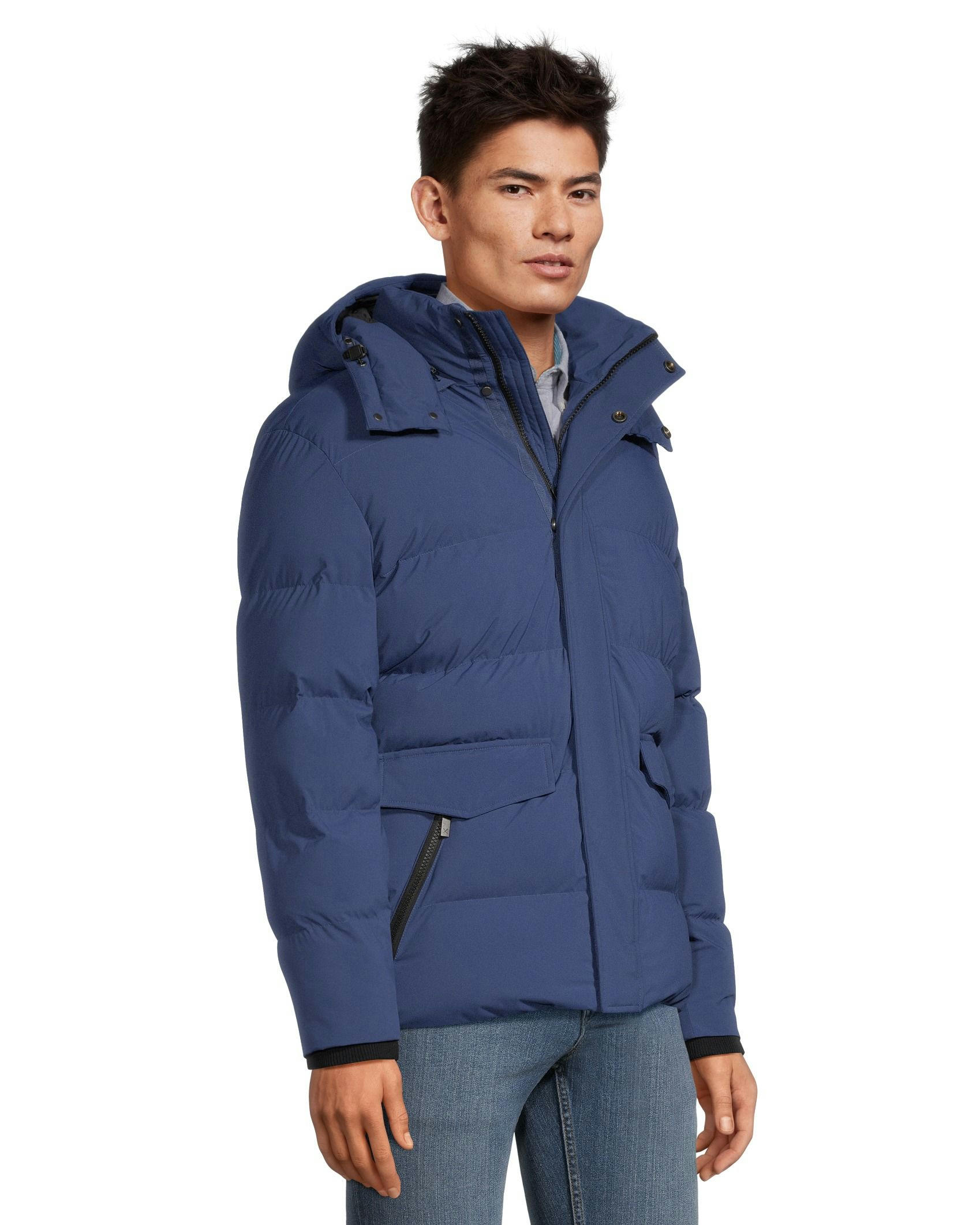 Denver Hayes Men's Hyper-Dri HD1 Water Repellent Insulated Puffy Parka Jacket