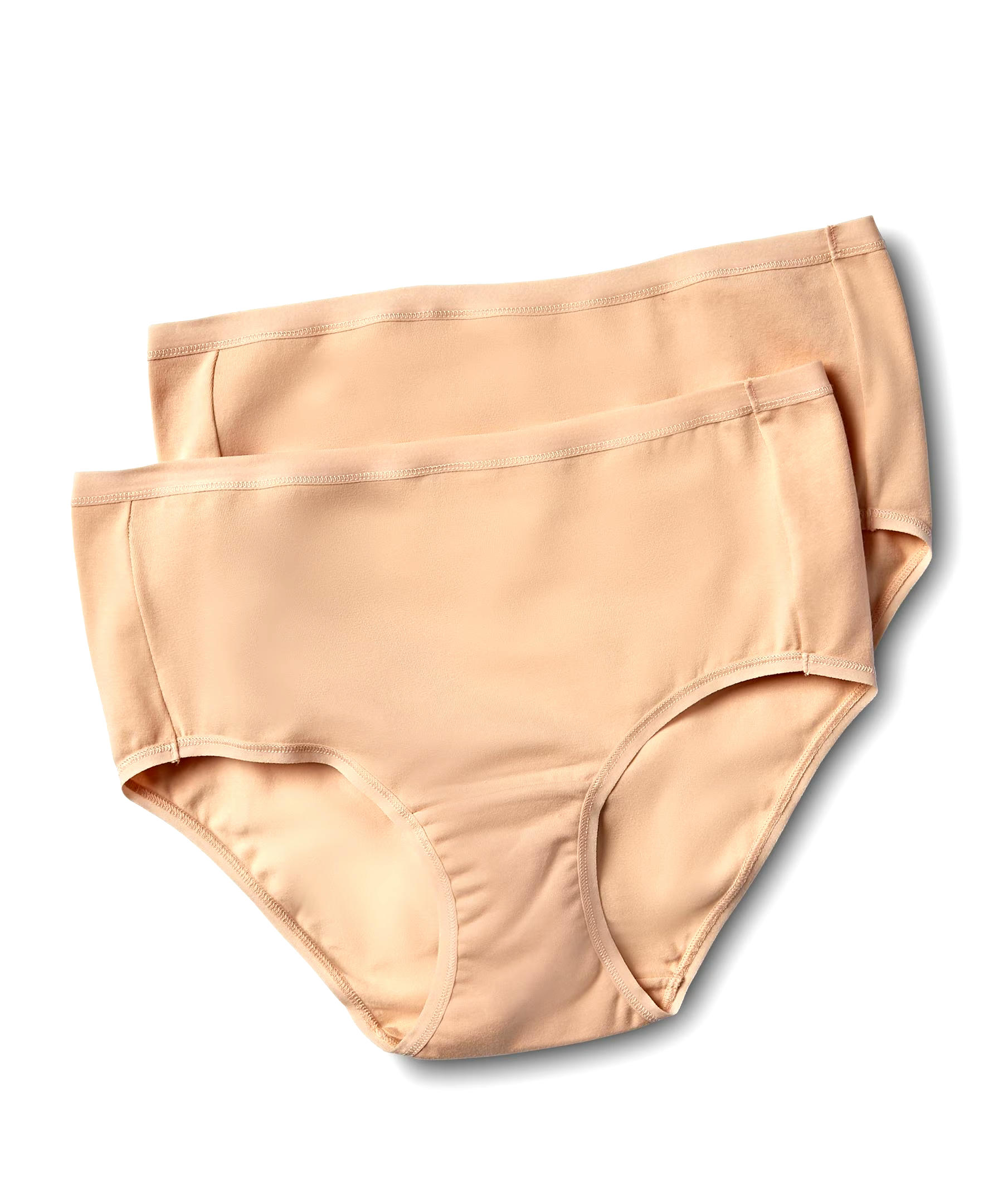Denver Hayes Women's 2 Pack Cotton Stretch Modern Brief Underwear