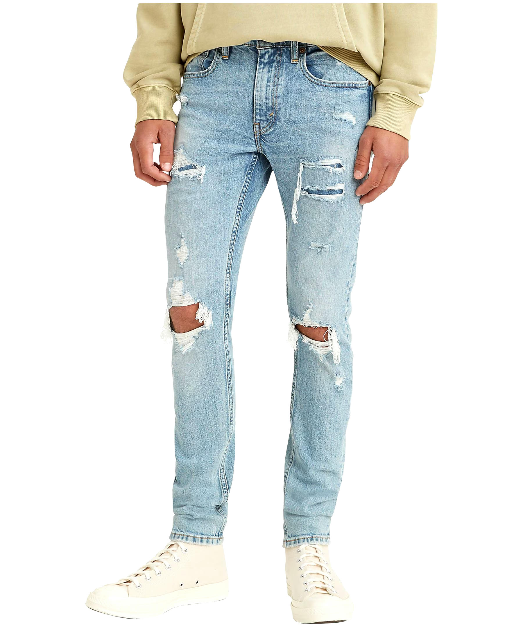 Levi's Men's Mid Rise Skinny Taper Jeans - Dark Wash