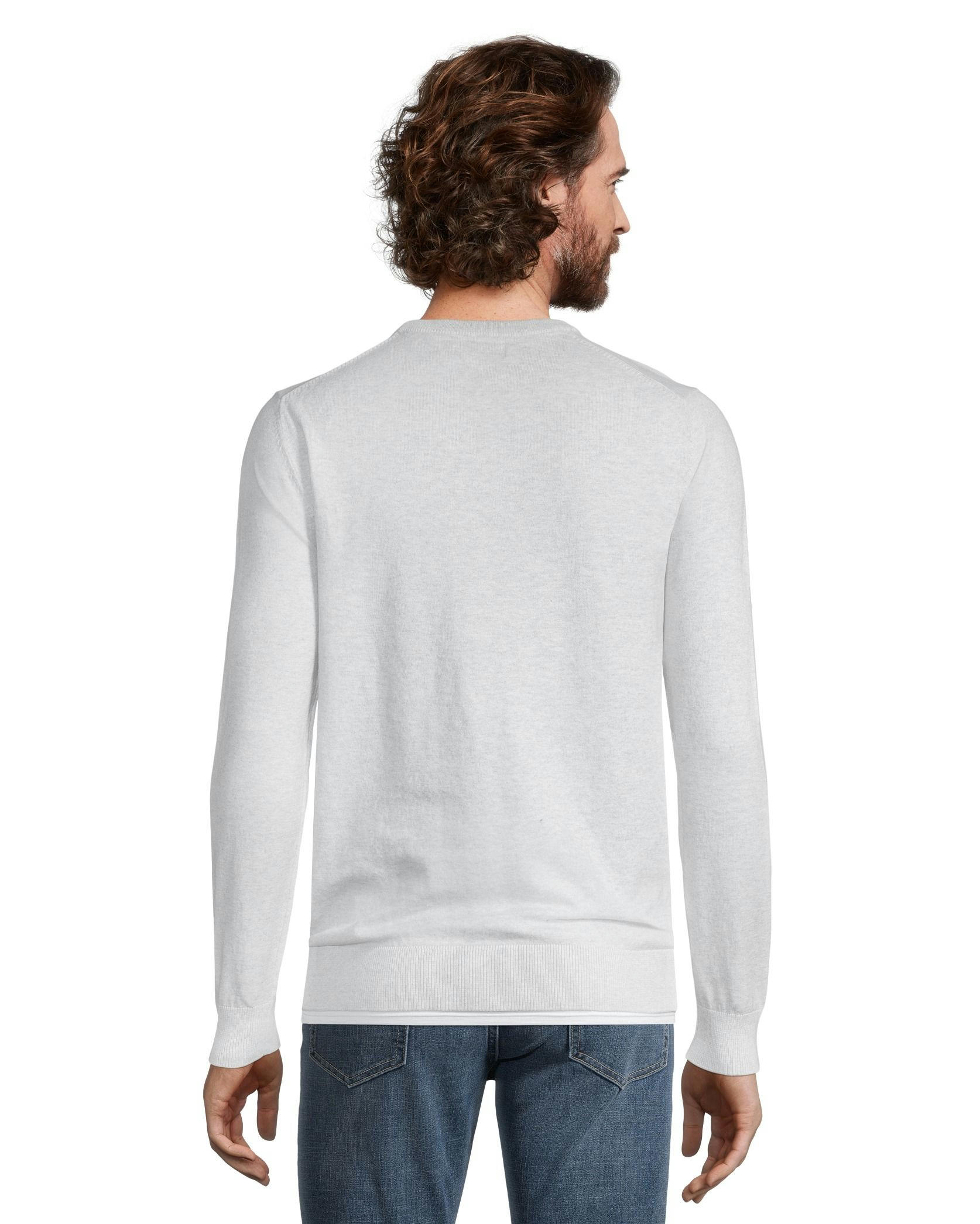 Denver Hayes Men's Soft Cotton Crewneck Sweater